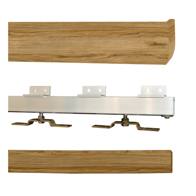 System przesuwny naścienny do drzwi przesuwnych 70 dąb catania