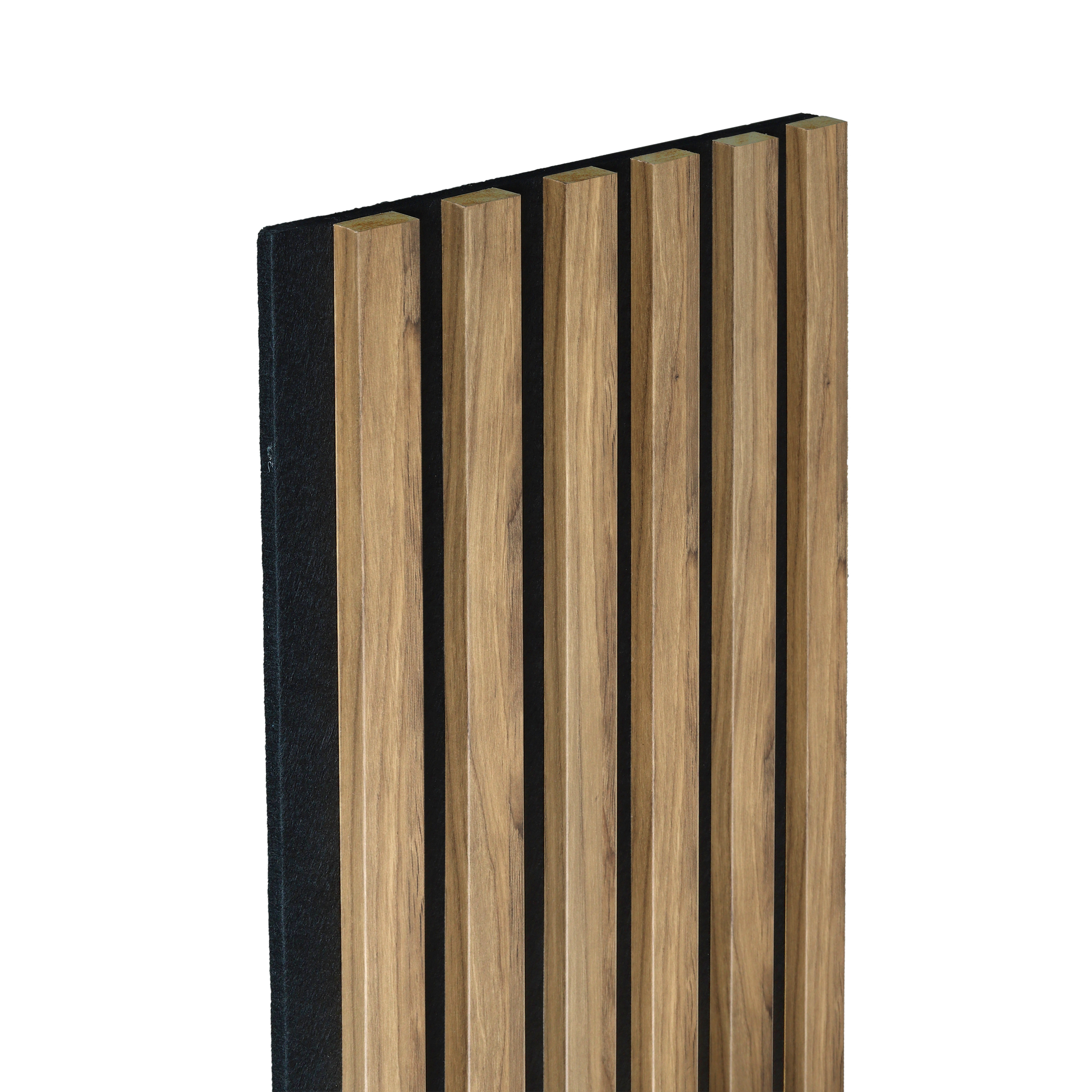 Panele ścienne 3D Lamel na czarnym filcu 270x30 cm Dąb Catania 6 lameli - 5