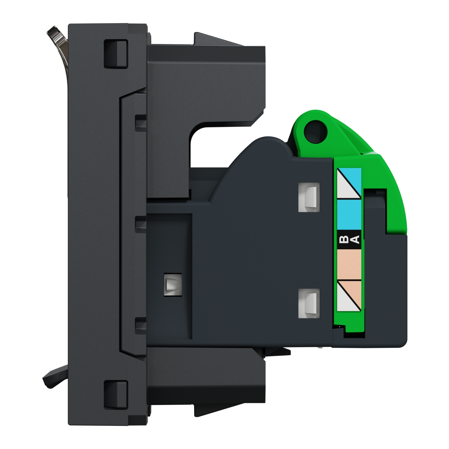 Toma de red schneider new unica antracita