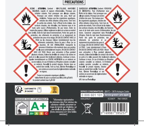 Colle d'assemblage pâte Kit de réparation sintomateriaux SINTO, 250 g transparen - 11