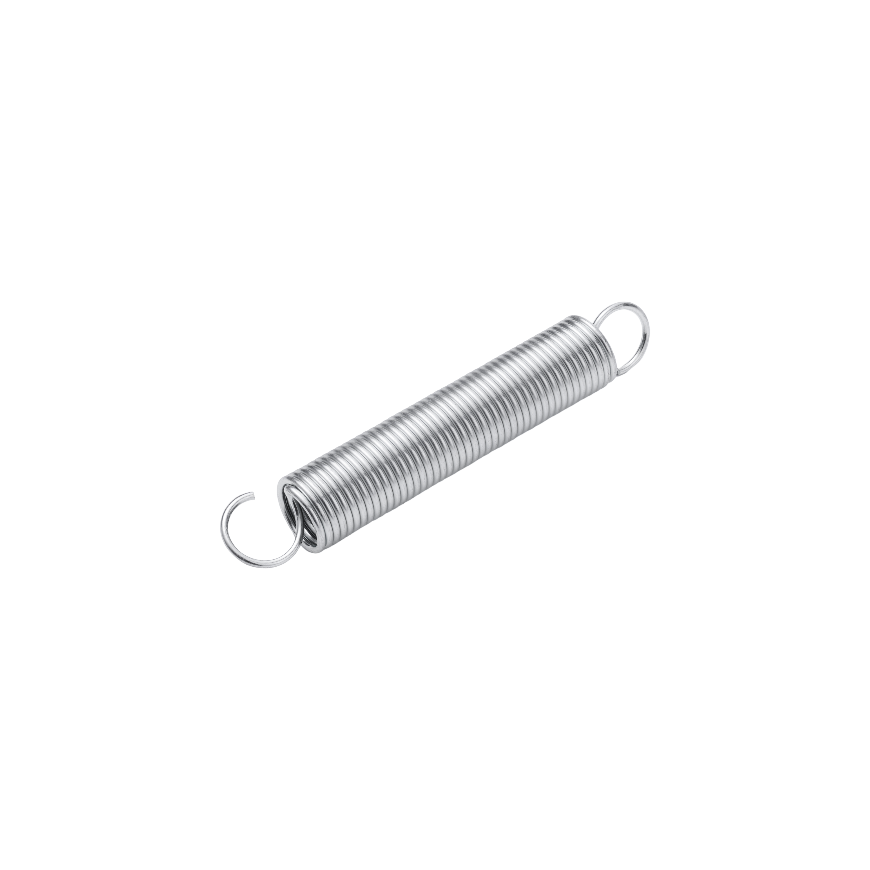 Molla a trazione con Doppio Gancio, Molla Acciaio, 1 Pezzi, Filo Diametro 3mm, OD 16mm, Libero Lunghezza 220mm