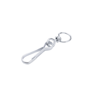 Mousqueton Simplex Inox Chapuis PMI50 - 50 Mm | Capacité 50 Kg | Nautisme, Sécurité | Anti-Vrillage Chaîne