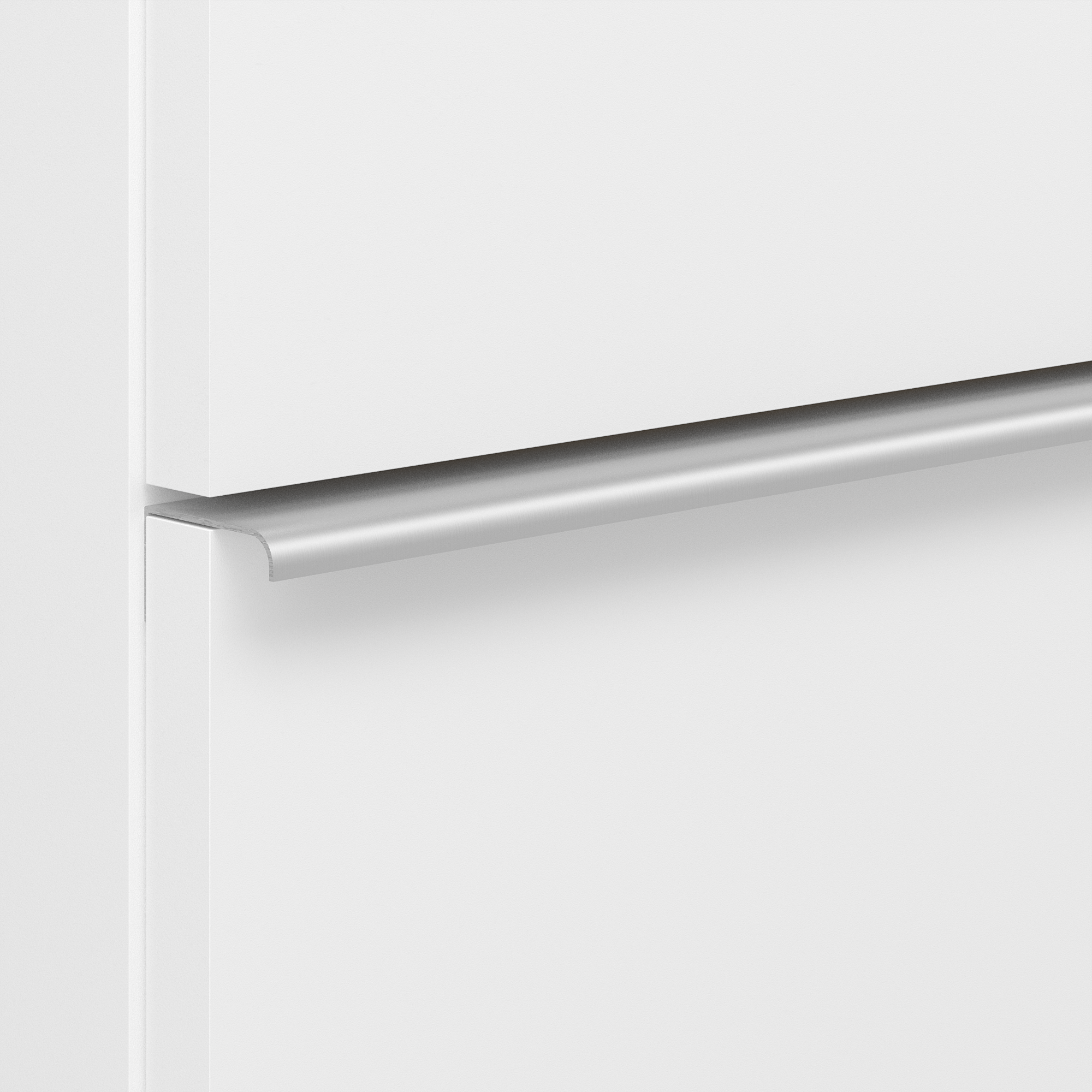 Móvel casa de banho 80 cm 2 gavetas branco mate e  carvalho Sensea Modern - 5