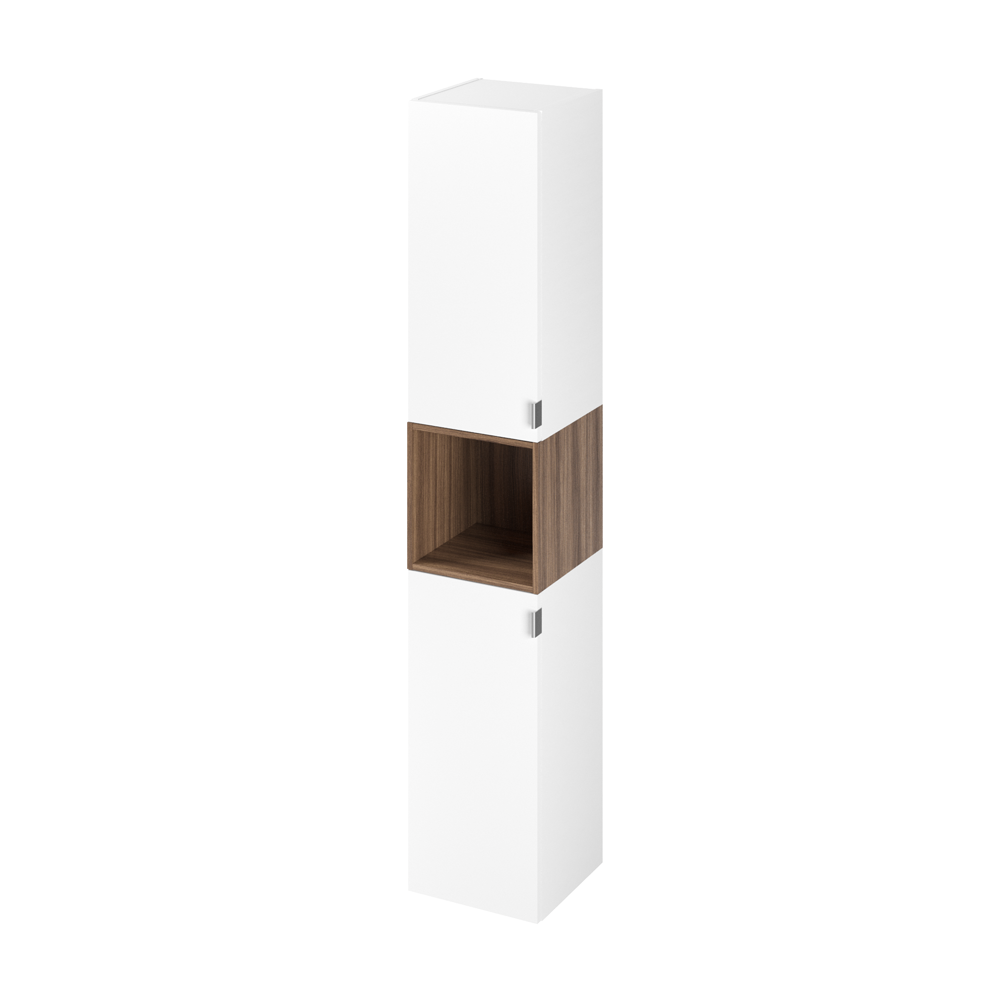 Columna de baño modern marrón 30x161.6x30 cm