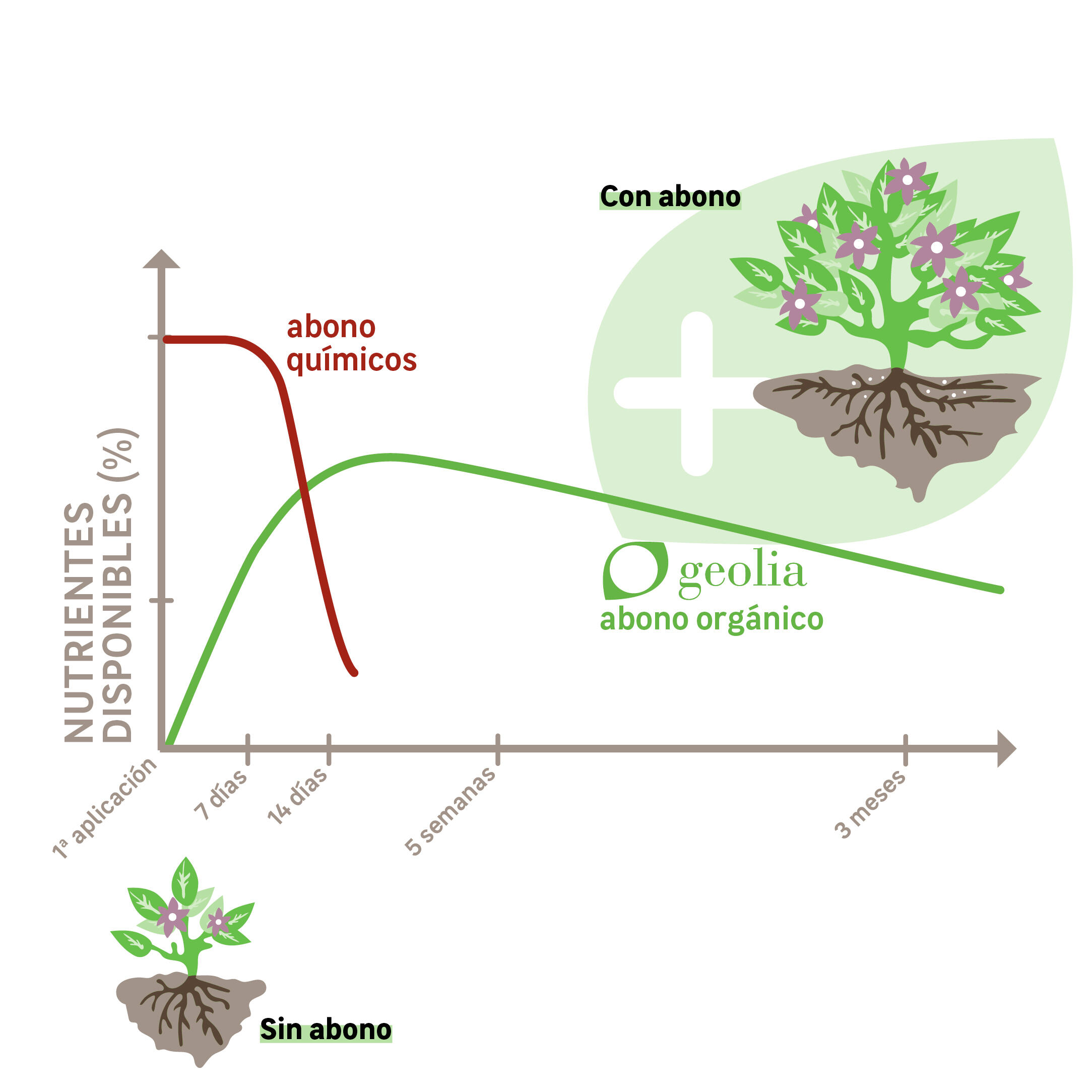Abono orquídeas GEOLIA 0,5 kg. - 2