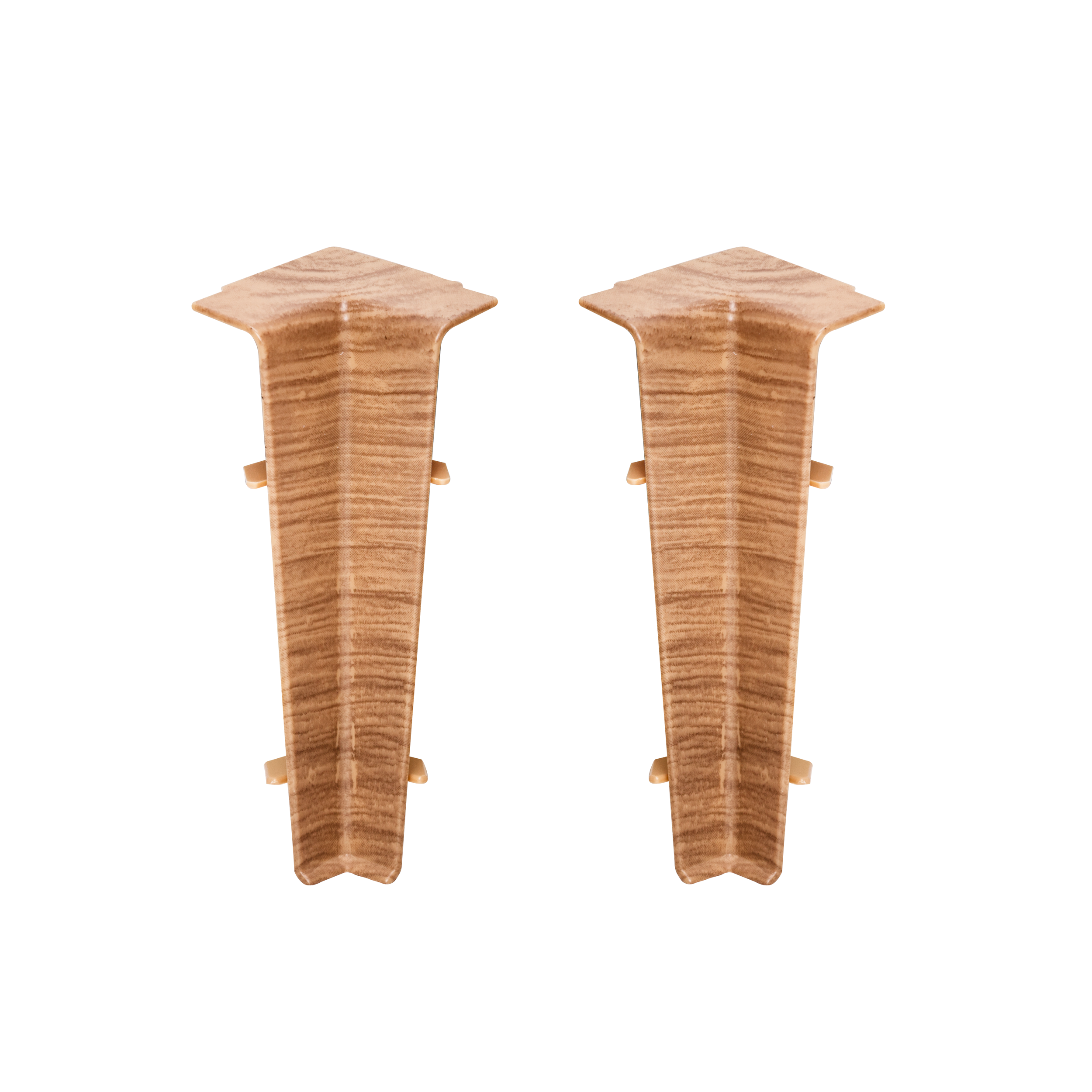 Narożnik wewnętrzny do listwy przypodłogowej Dąb Klasyczny Prestige 7.5 cm
