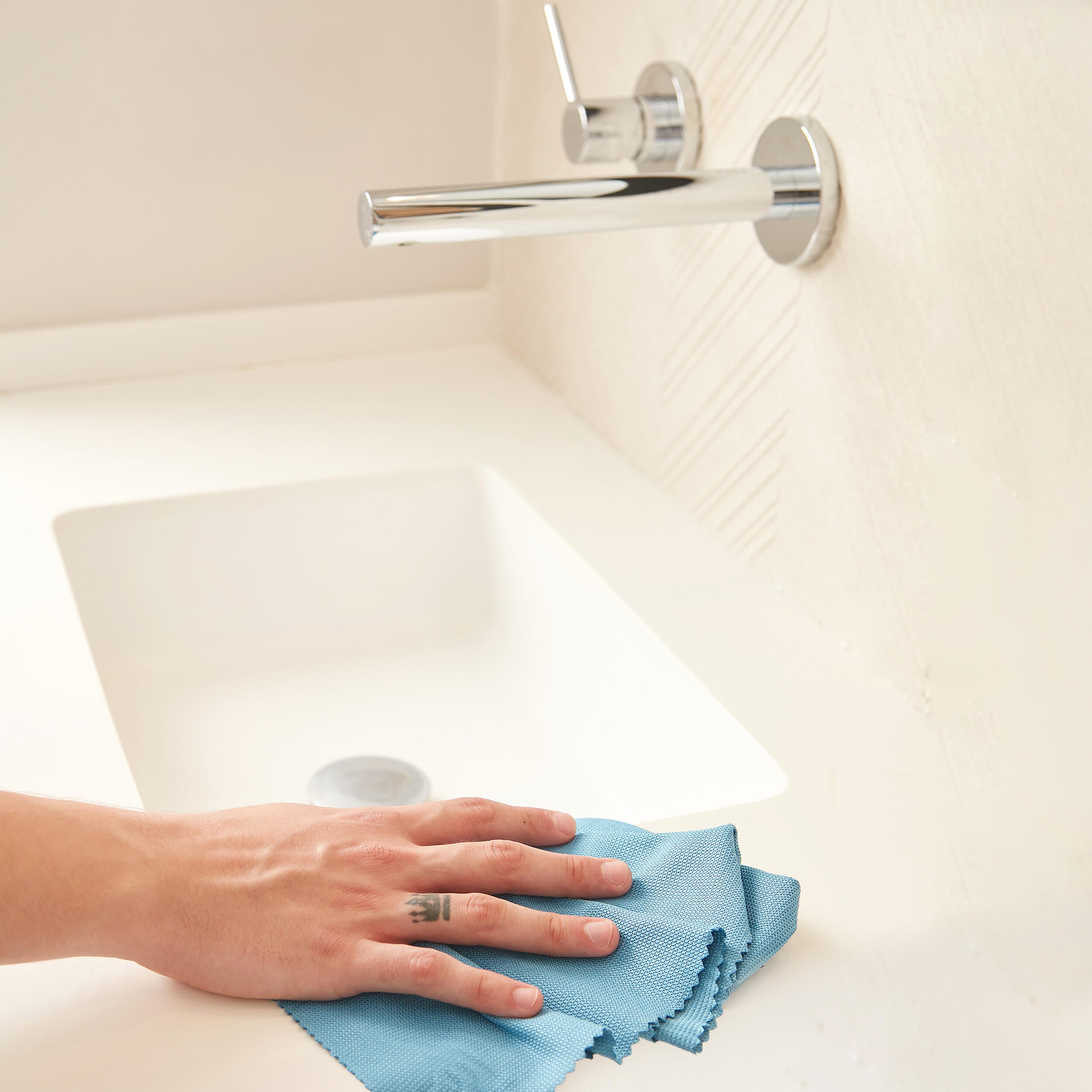 Bayeta especial baños ecolimpia JOBGAR 50x40cm azul - 7