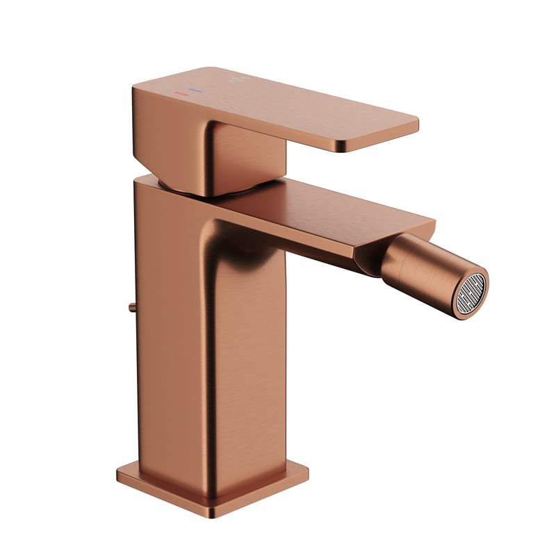 Bateria bidetowa miedziana Dust z korkiem KFA Armatura