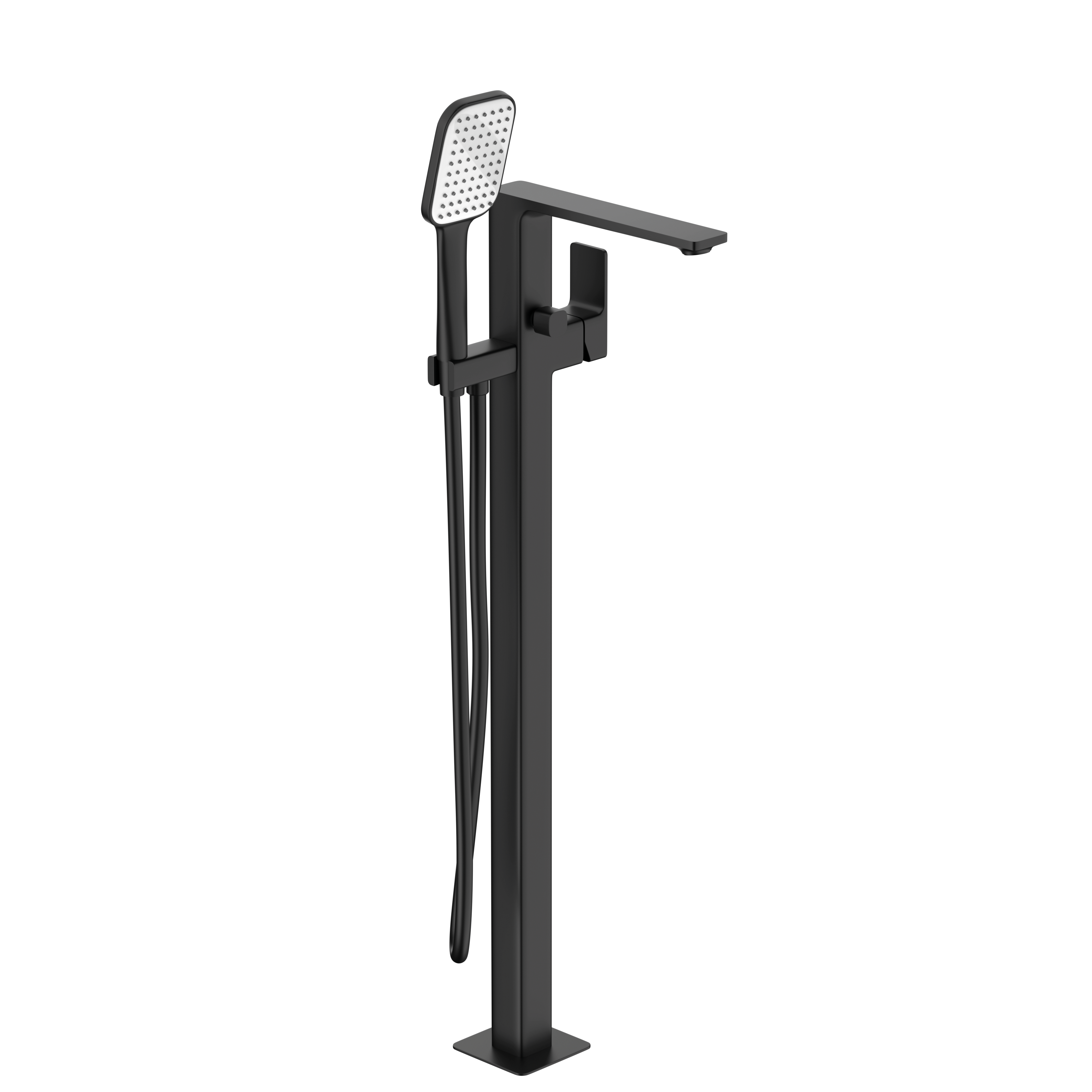 Bateria wannowa wolnostojąca czarna Dust KFA Armatura