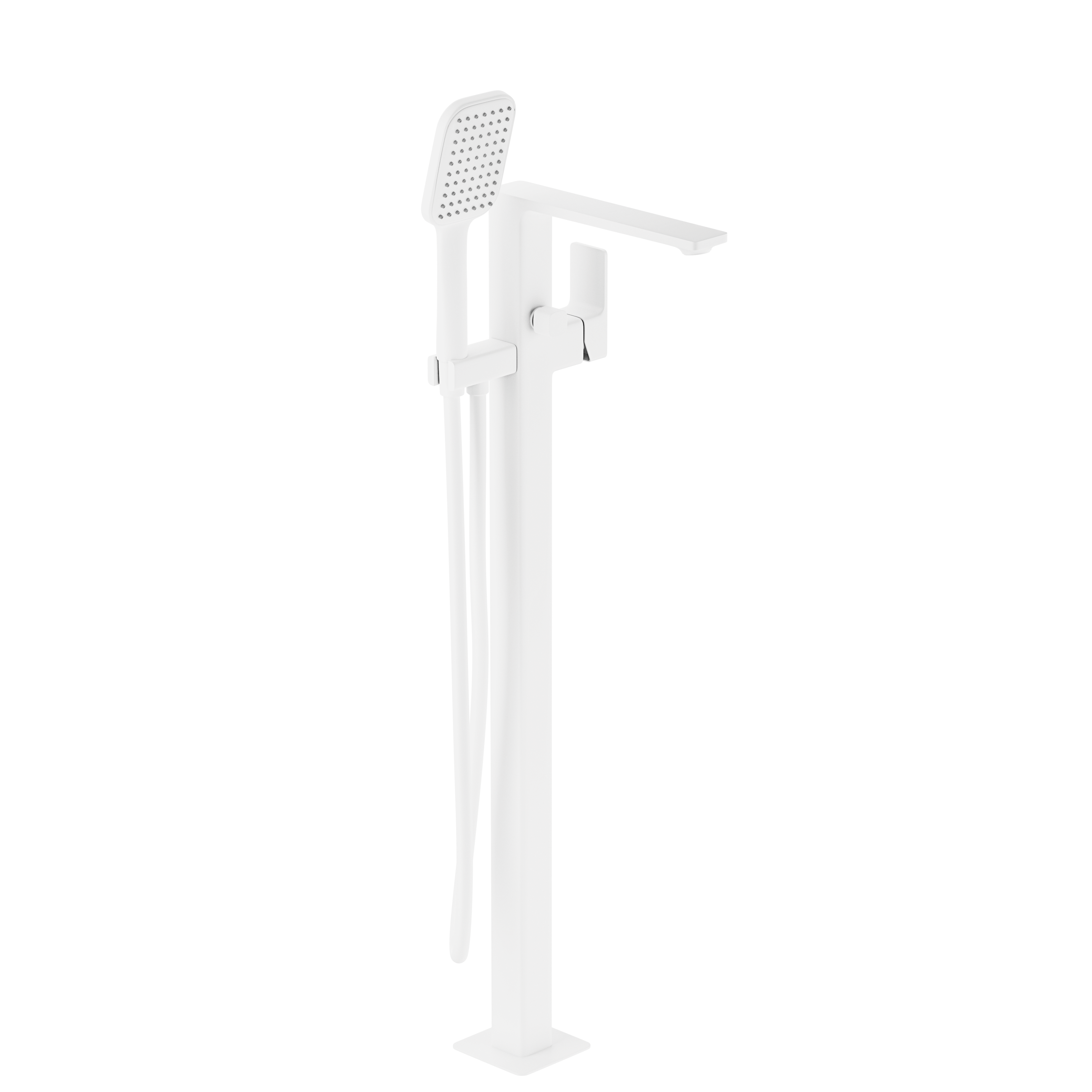 Bateria wannowa wolnostojąca biała Dust KFA Armatura