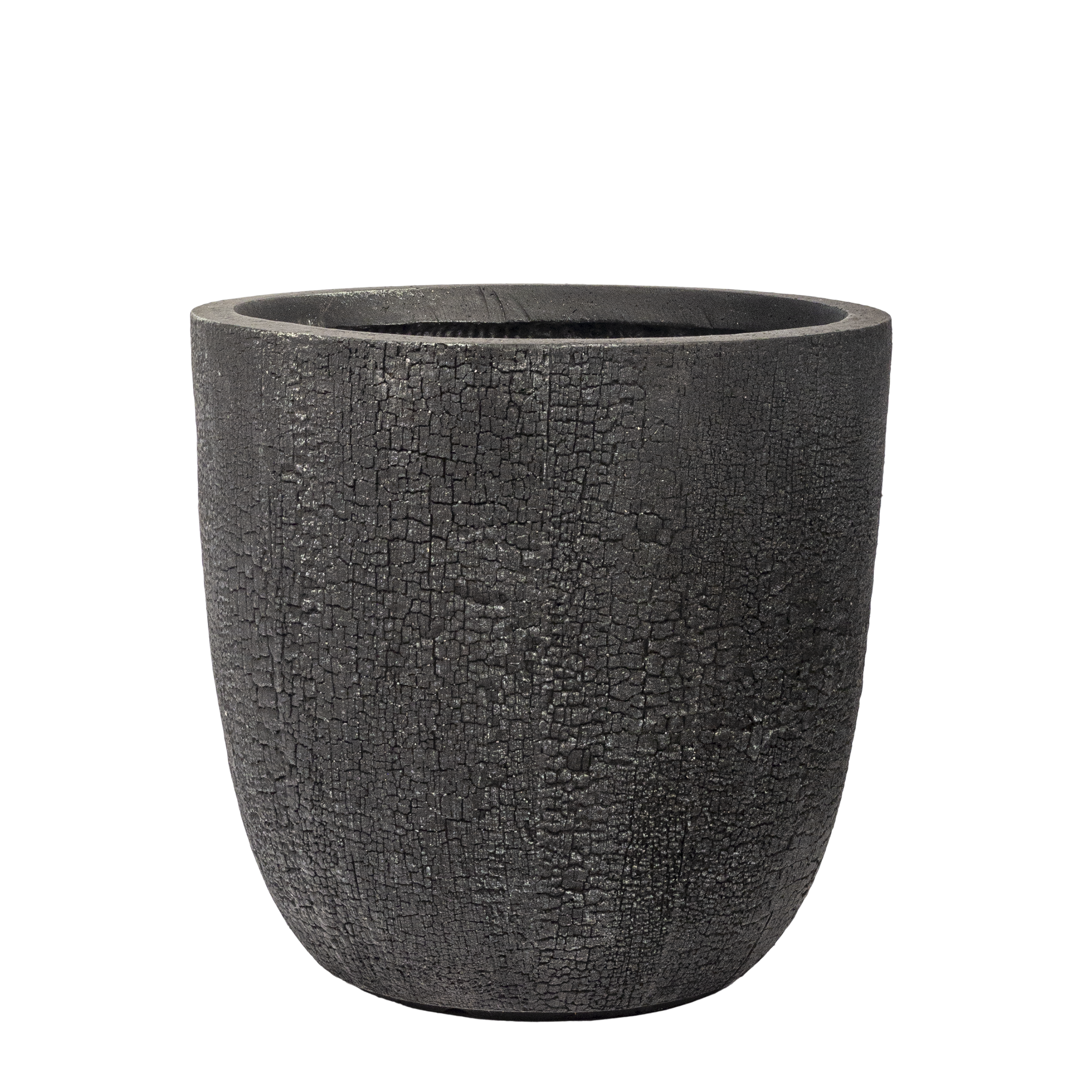 Donica cementowa Preto 35cm czarna Esti&Esta