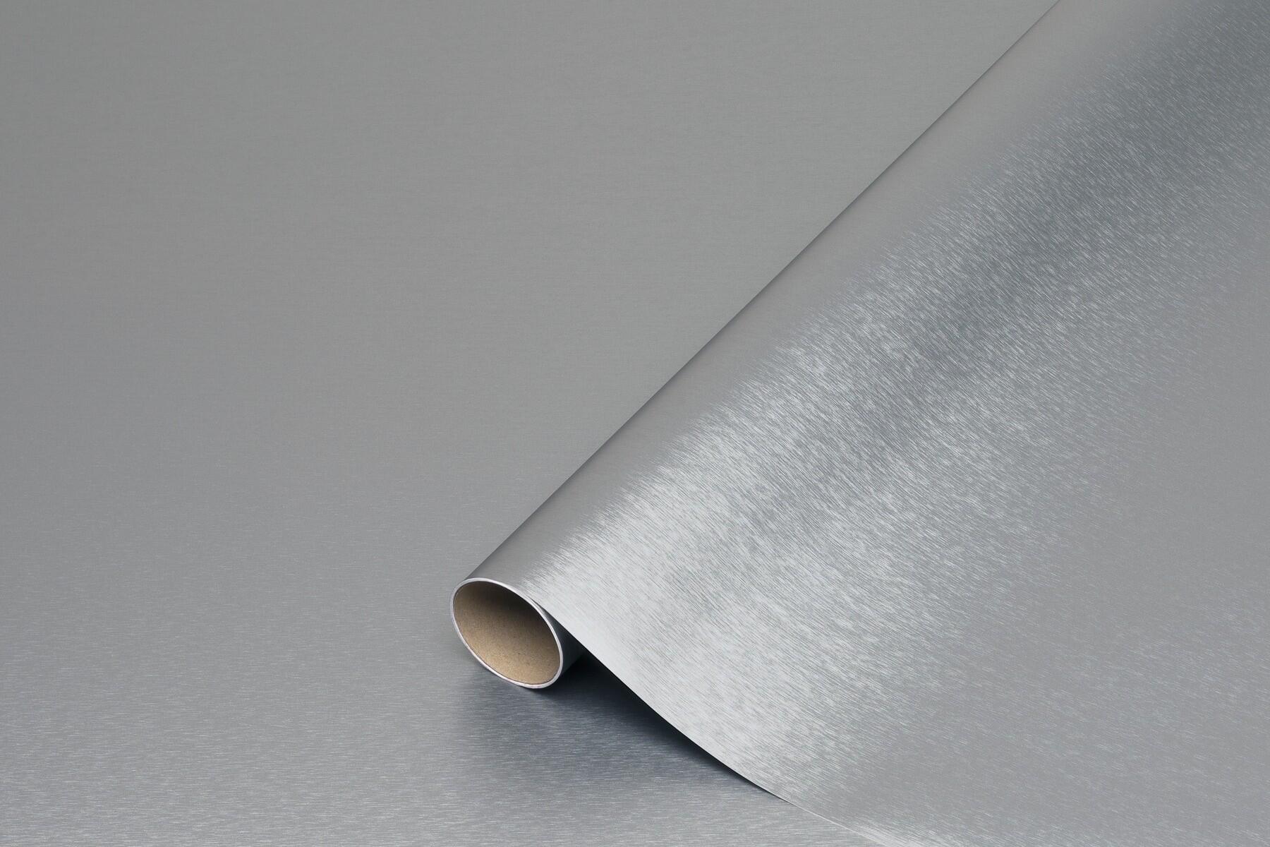 Rolo adesivo METALIZADO PRATA - 6