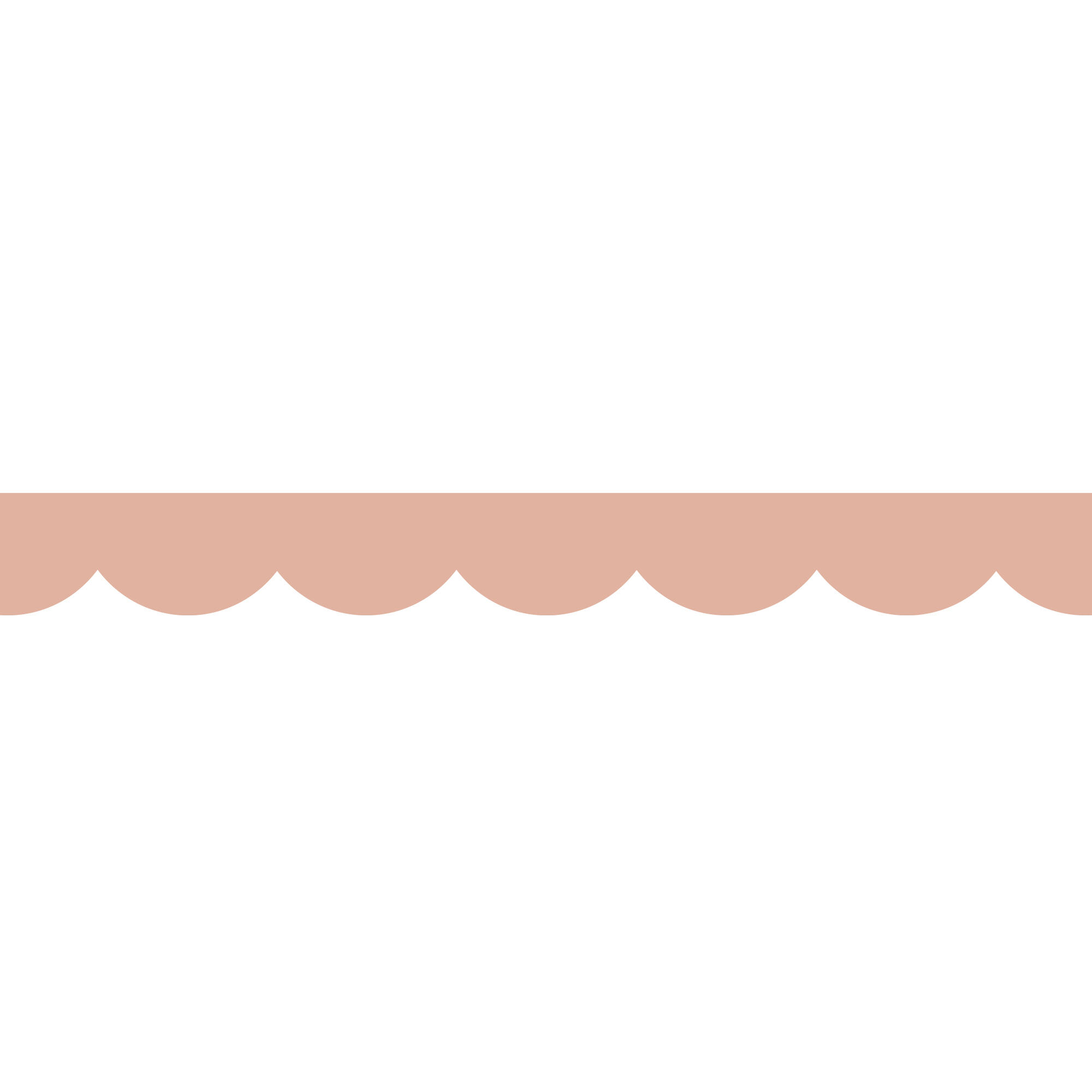 Frise adhésive feston rose 5 x 300 cm - 2