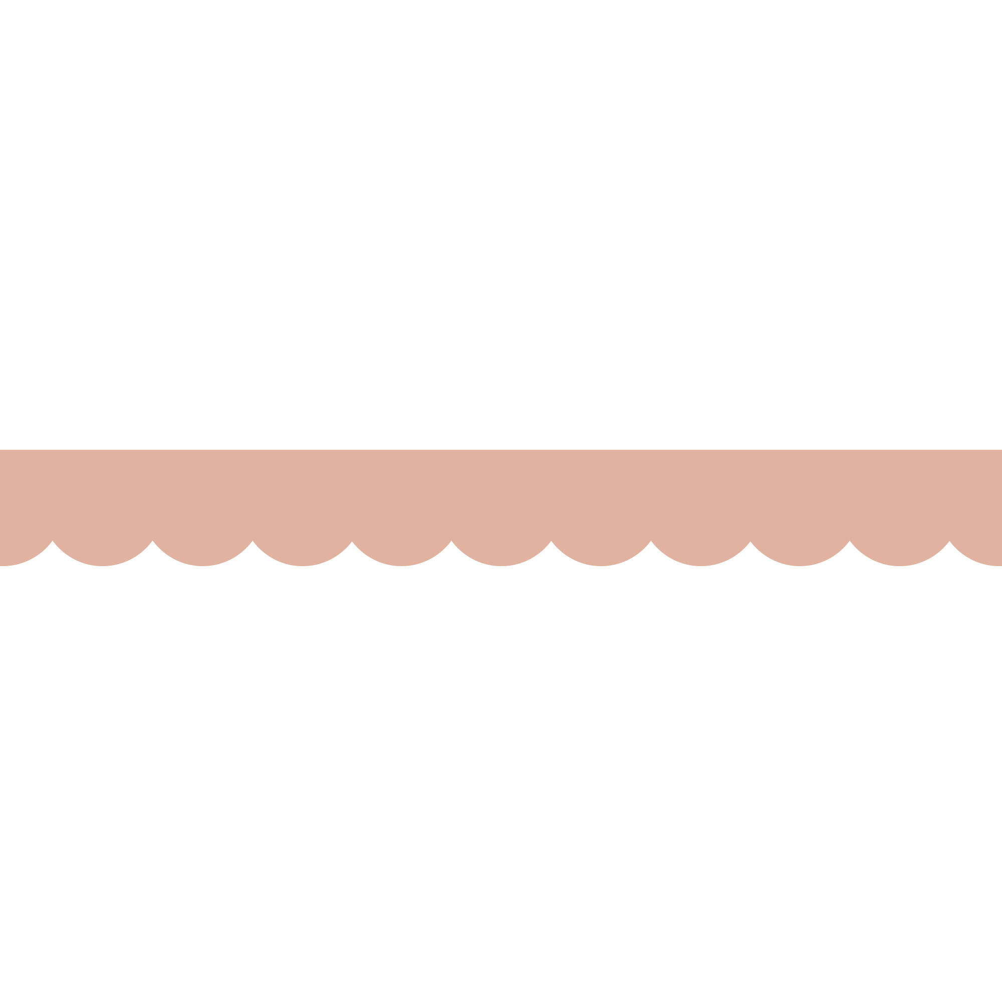 Frise adhésive feston rose 5 x 300 cm - 2