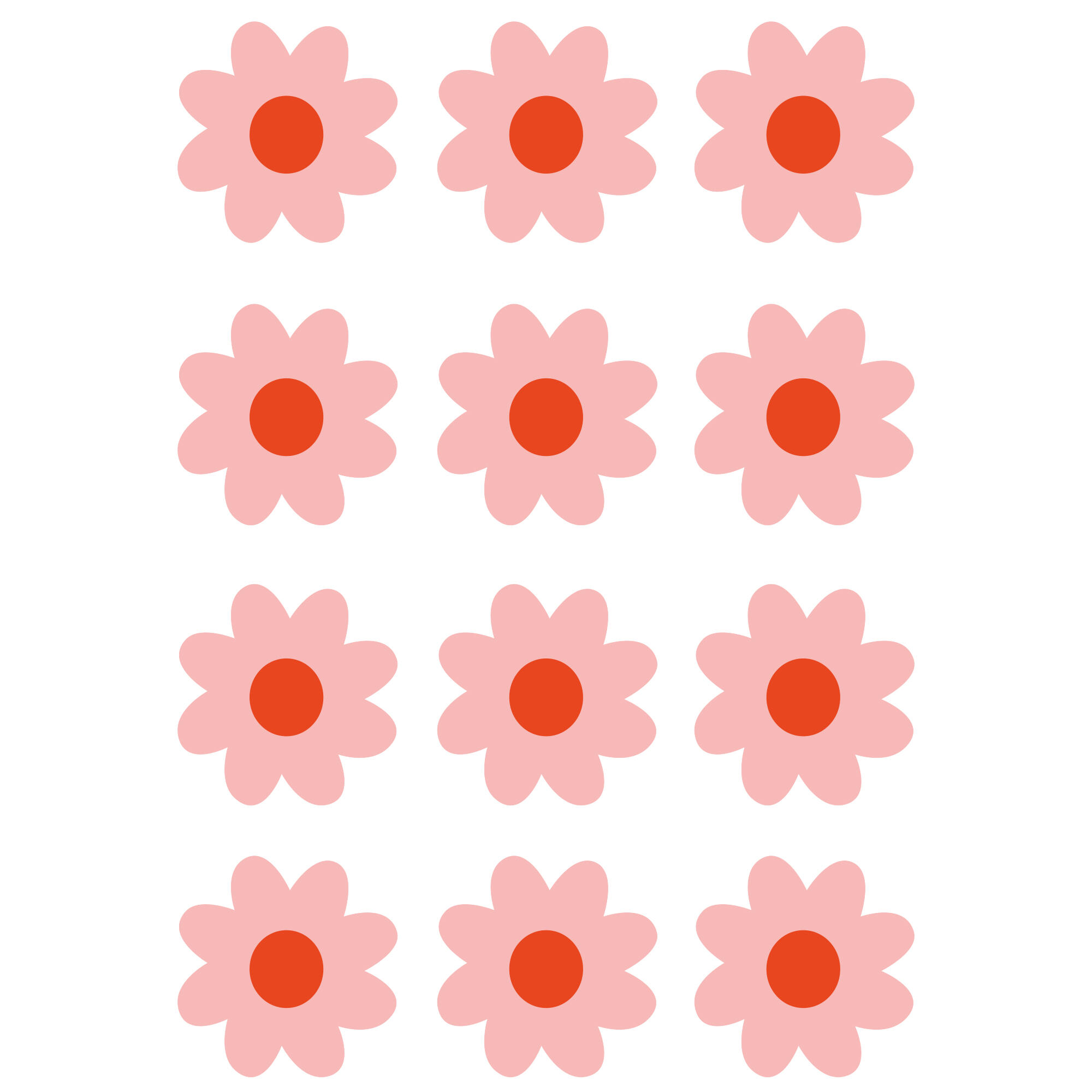 Sticker décoratif marguerite, rose - 2