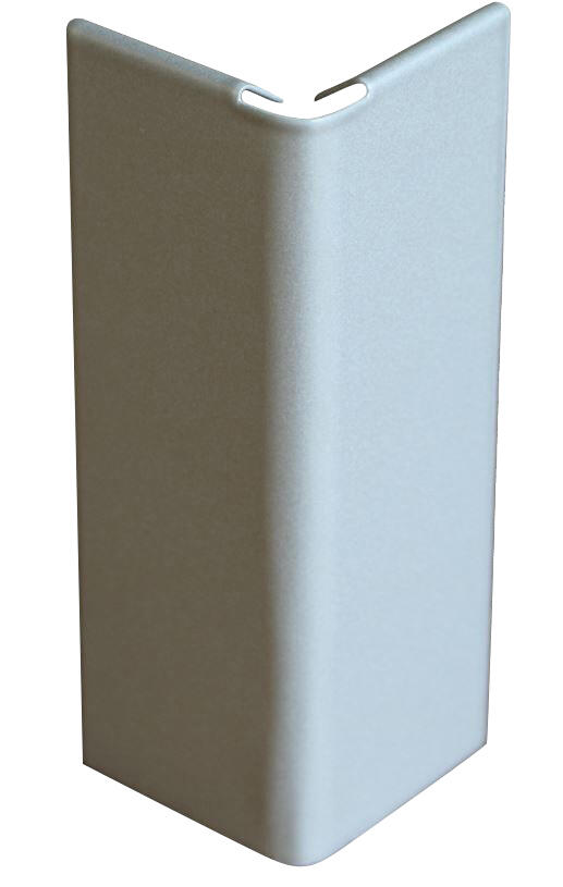 Jonction angle sortant 70 mm Gris Alu - JOUPLAST