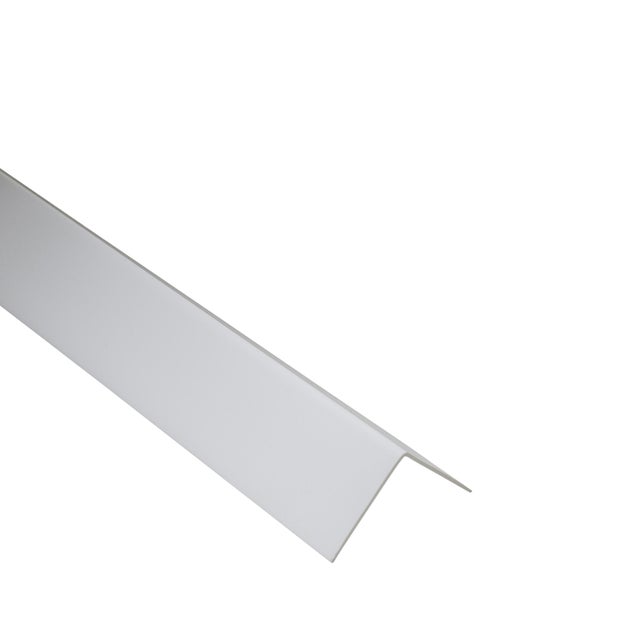 Cornière d'angle PVC 30x30 mm x L.2,6 m blanc 