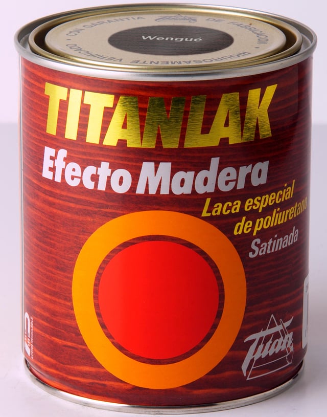 ESMALTE EFEITO MADEIRA TITANLAK 750ML WENGUE