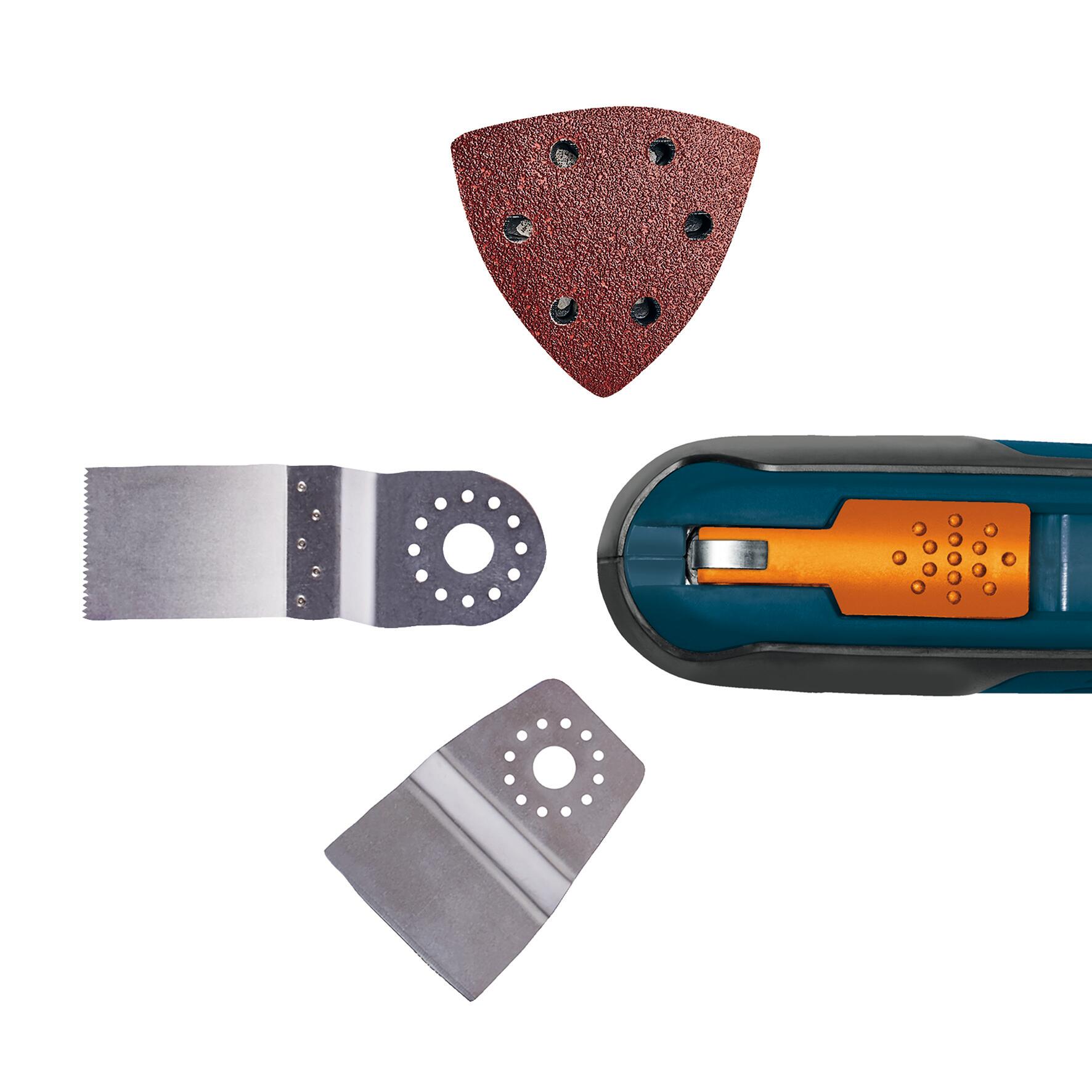 Multiherramienta DEXTER POWER X-CHANGE 18V + 1 Batería 2.0Ah + Cargador - 8