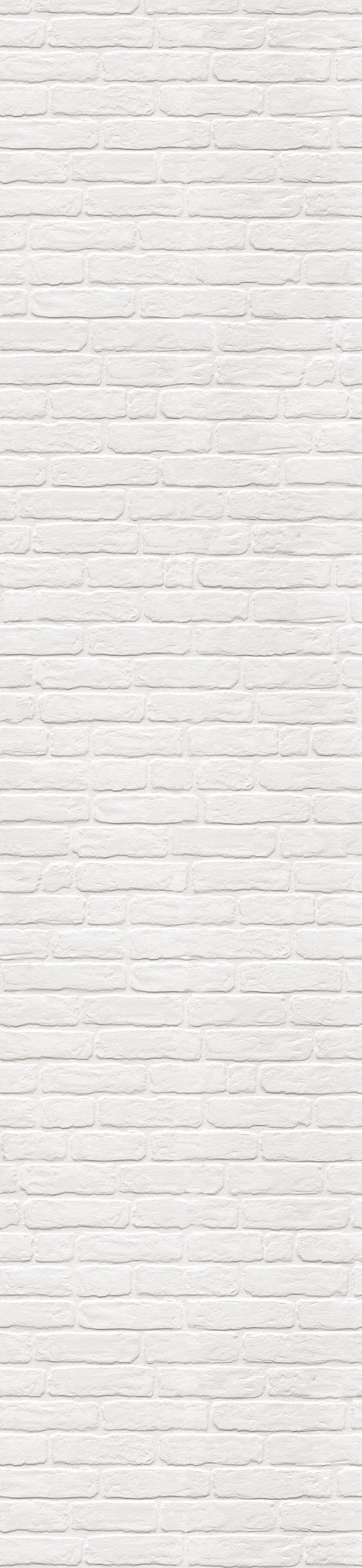 Revestimiento de pared decorativo efecto ladrillo acústico PET Acoustic Wall blanco de 260x60cm - 2