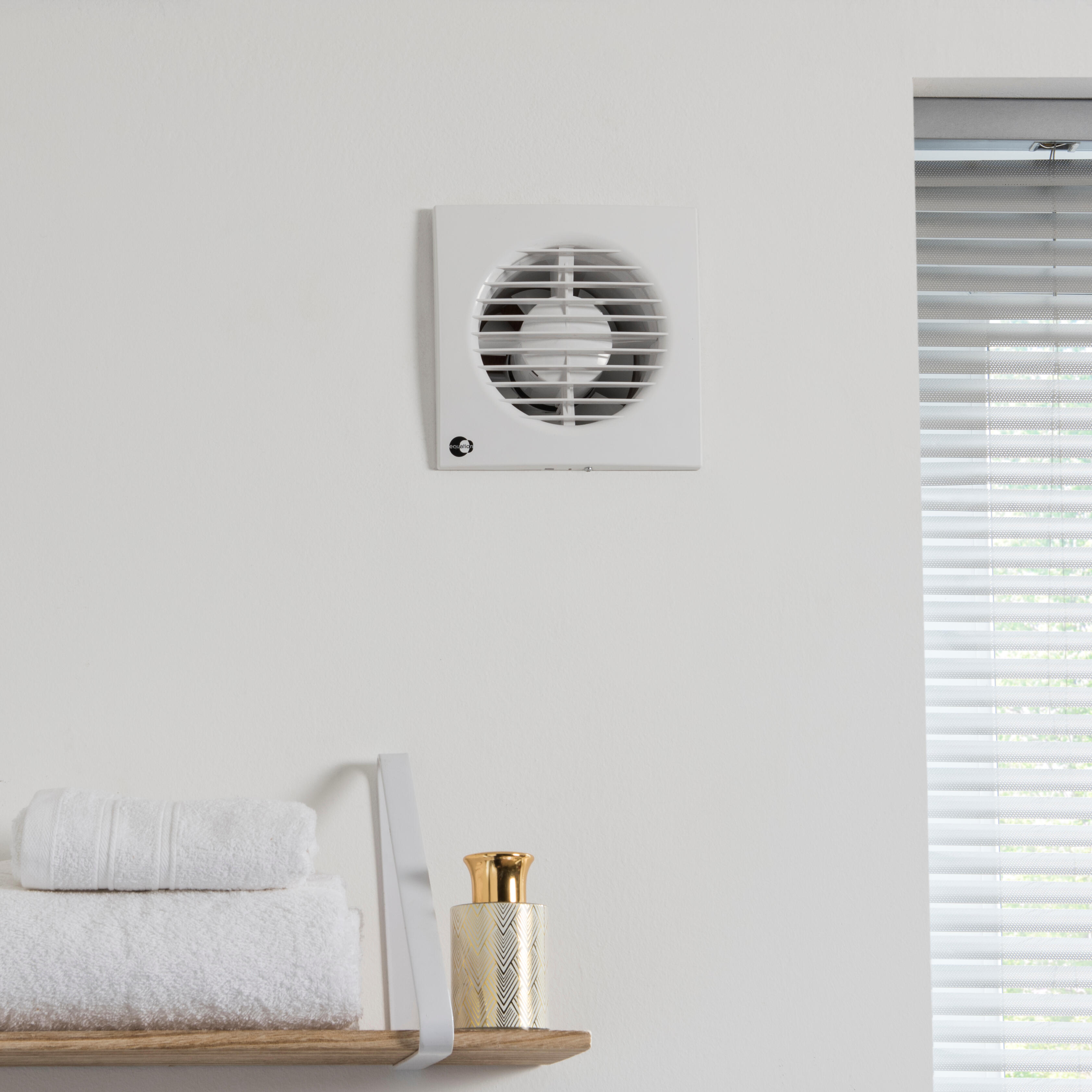 Aérateur extracteur intermittent à interrupteur EQUATION Slim silence 120 mm - 2
