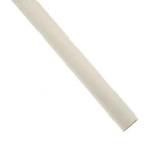 Coppia Tende Bianche Semi Trasparenti Orlo Superiore Grigio con Centrini Ricamati Tenda Misto Lino Stile Shabby Chic per Camera Balcone Finestra e Interni 2 Pannelli con Occhielli (Grigio, 140x280cm