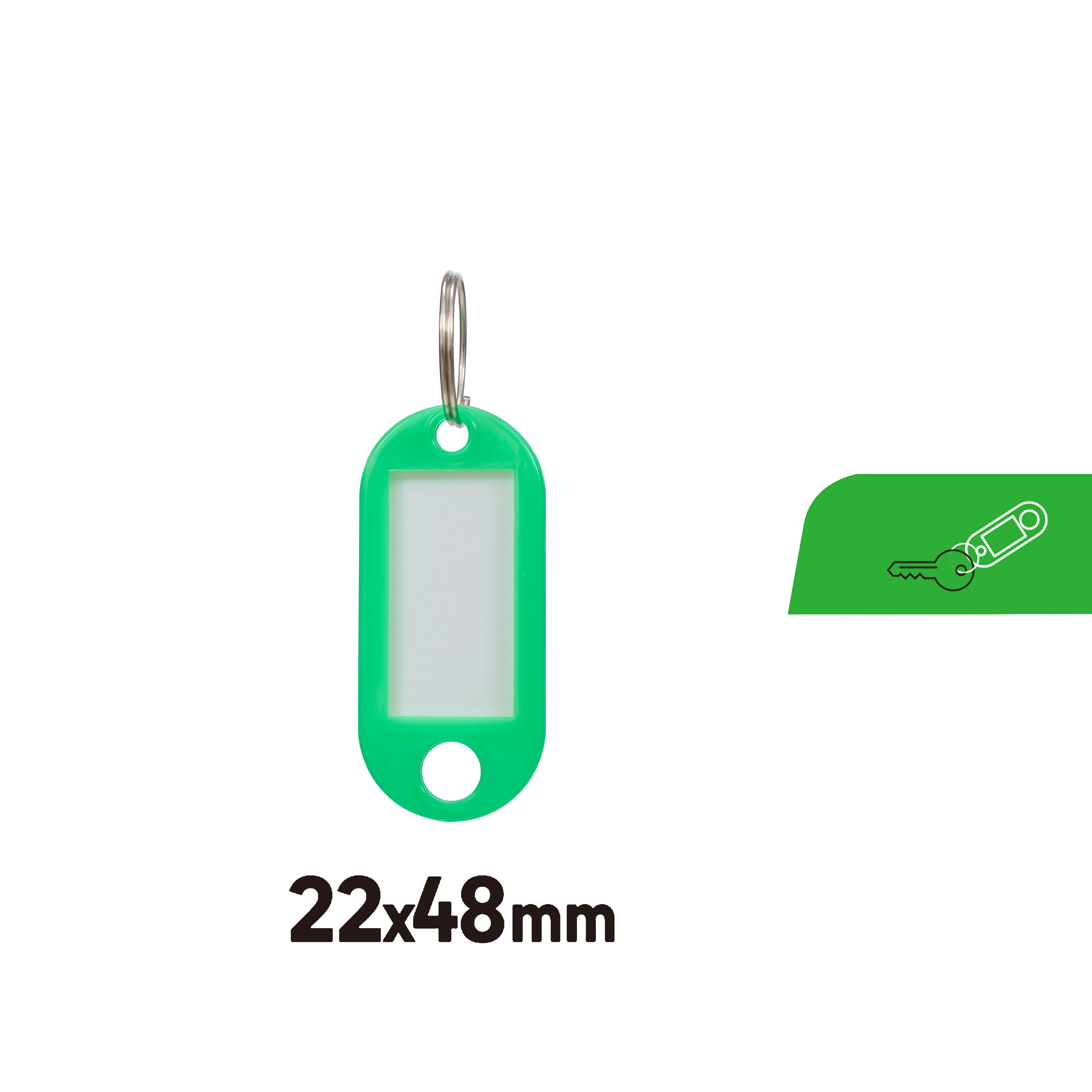 Identyfikator do kluczy 20 mm 10 sztuk Standers - 3