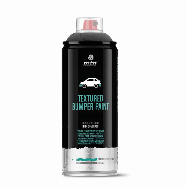 SPRAY PARA PÁRA-CHOQUES TEXTURADO MONTANA 400ML PRETO