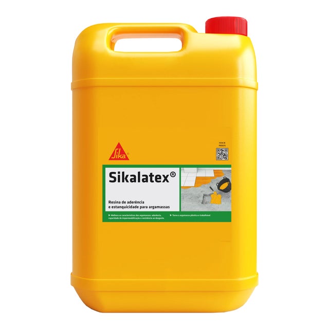 ADITIVO ADERÊNCIA PARA ARGAMASSA SIKALATEX 5L