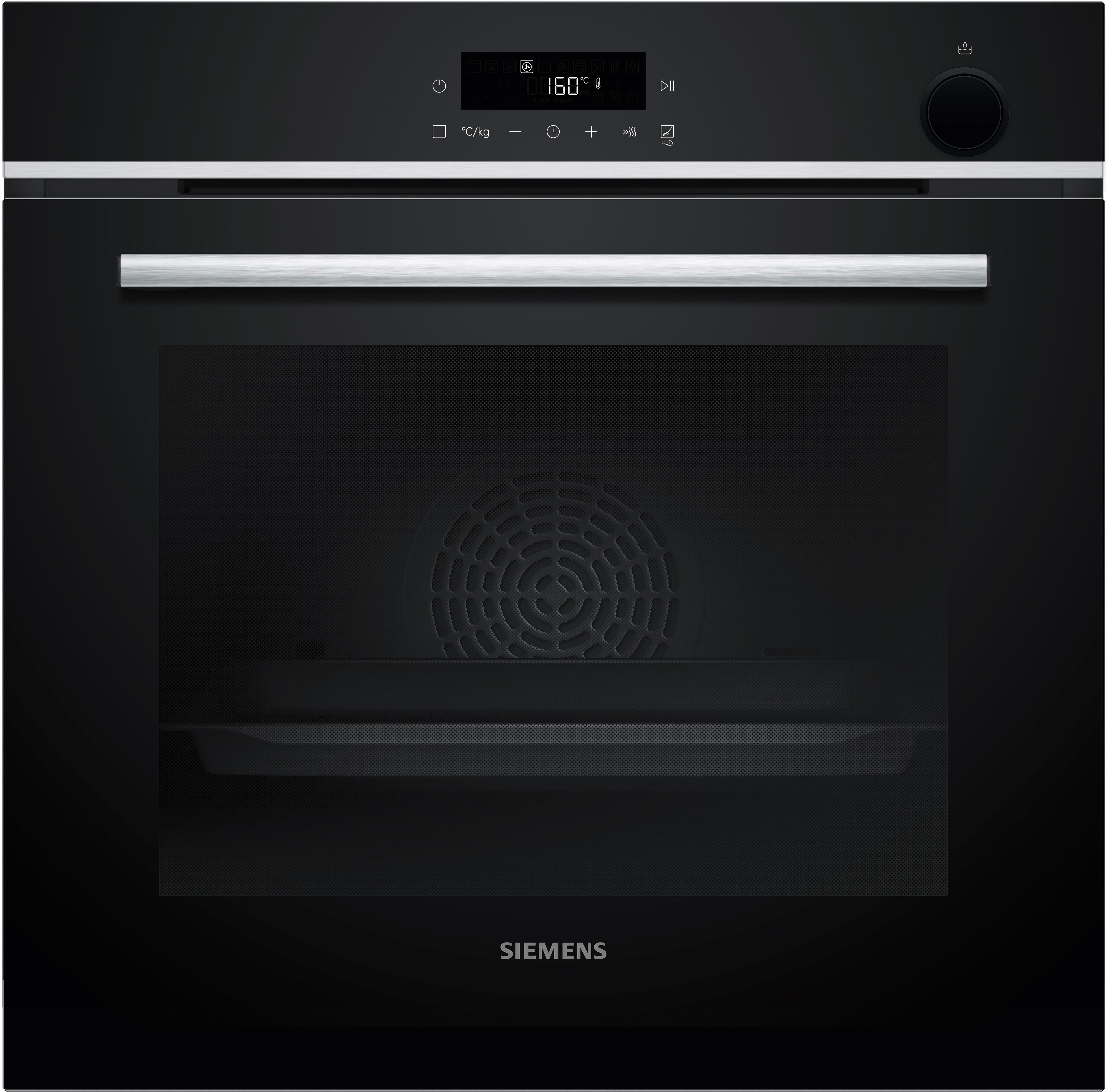 horno multifuncion siemens hr532gbs3 71l hidrolisis negro clase a