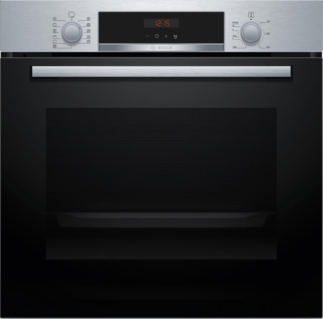 Horno BOSCH HBA574ES3 multifunción 71L Pirólisis negro Clase A+