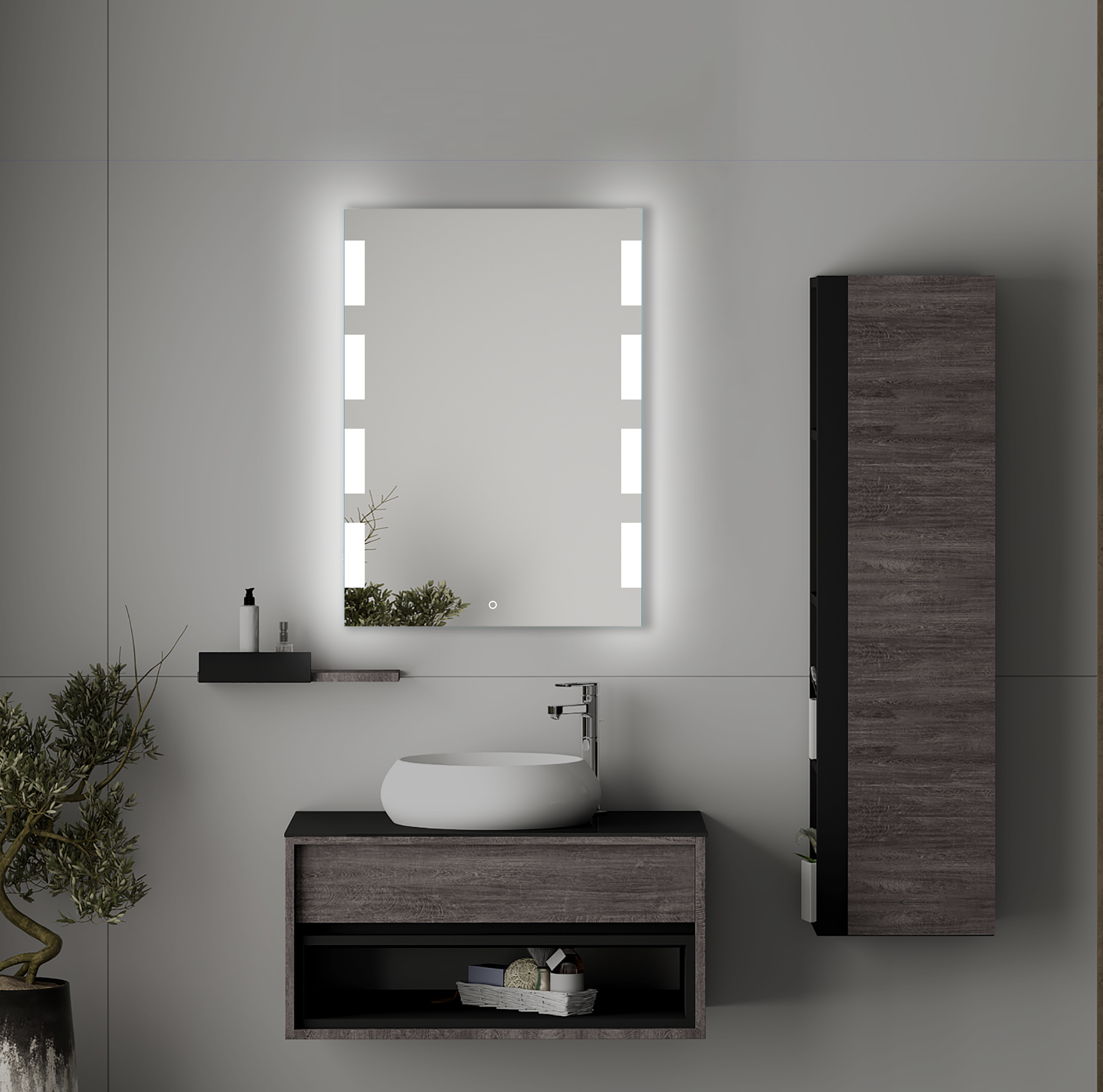 Lustro z wbudowanym oświetleniem IKAR 50 x 70 VENTI - 5