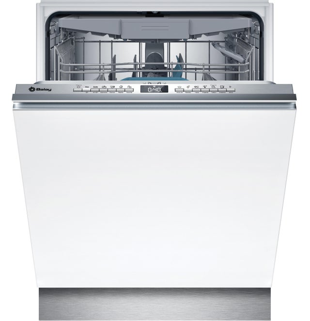 Lavavajillas integrable BALAY 3VF6360SA 14 cubiertos 6 programas con inicio diferido inox 60cm clase A