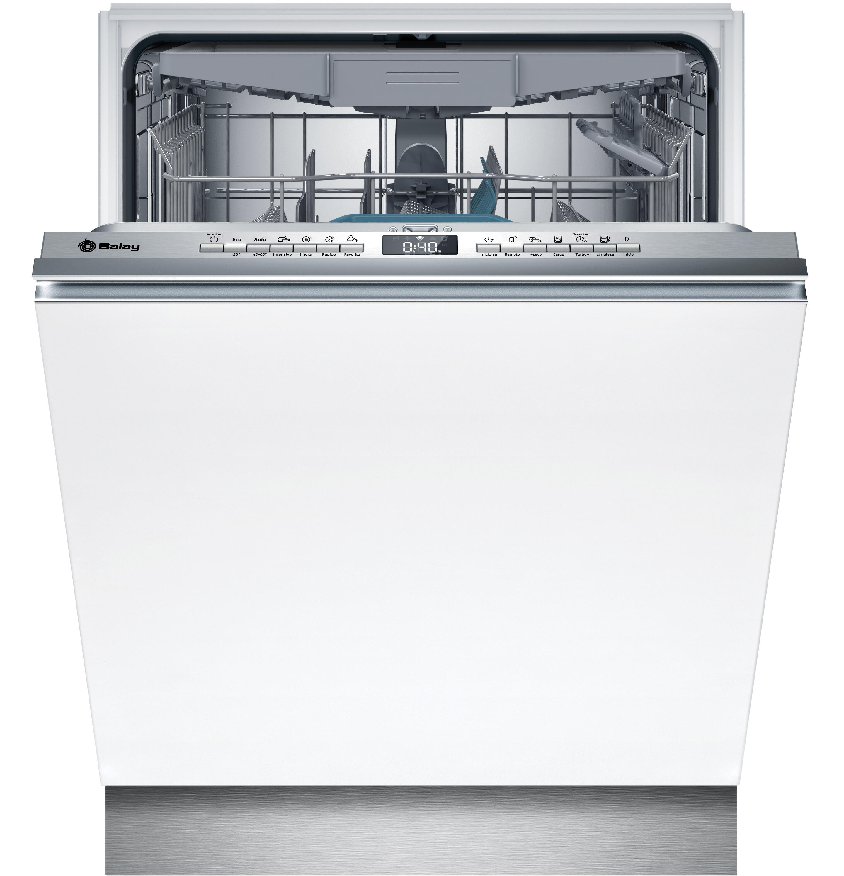 Lavavajillas integrable balay 3vh6330sa inox 60 cm clase d