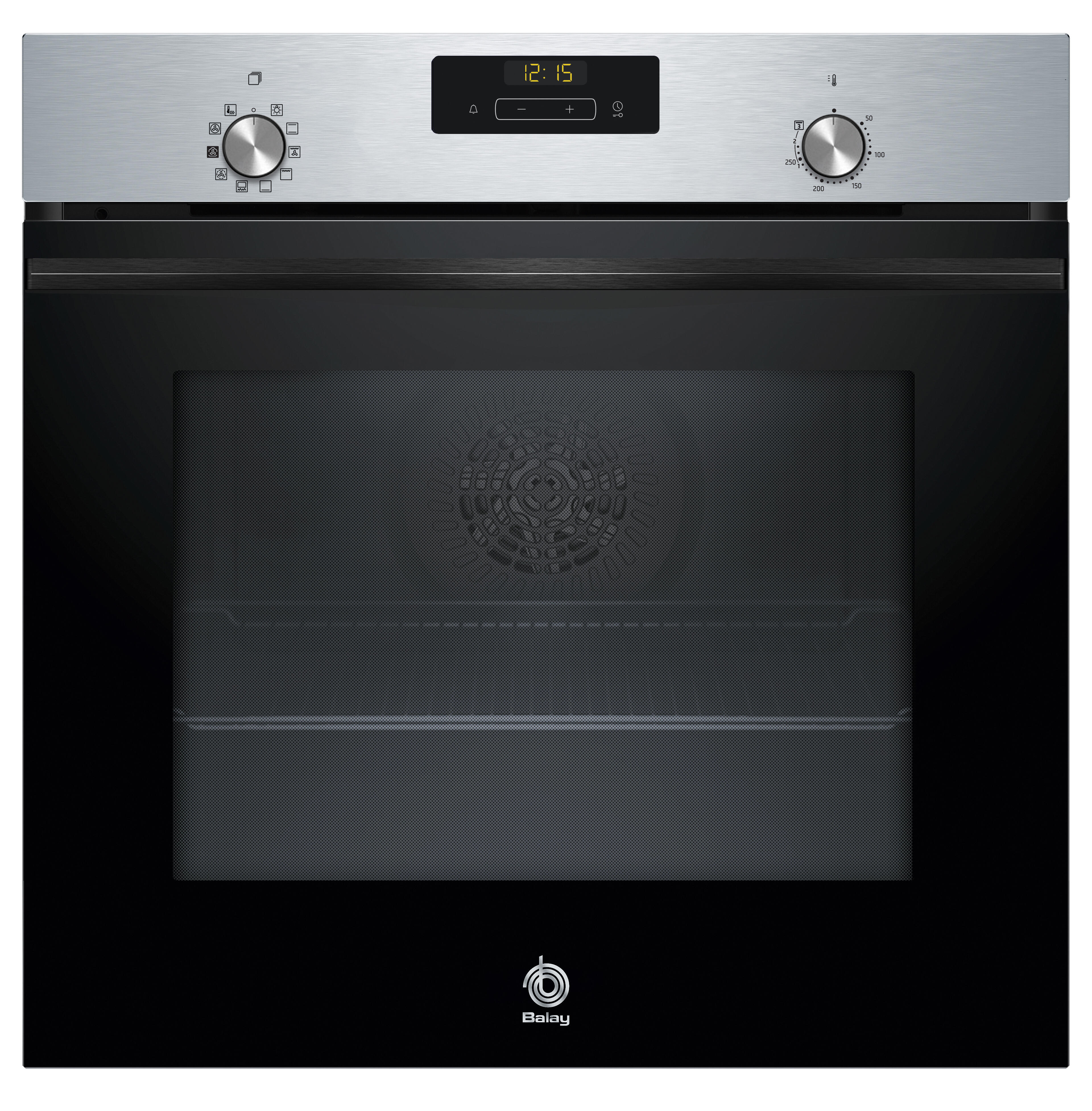 horno multifuncion balay 3ha4031x3 71l hidrolisis clase a acero inoxidable
