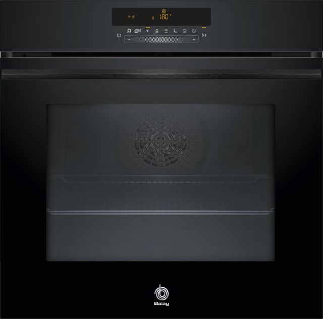 Horno multifunción BALAY 3HB5879N7 71L Pirólisis negro Clase A+