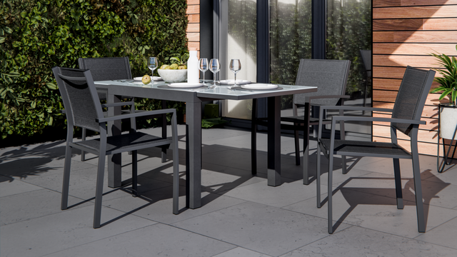 Mesa extensible terraza