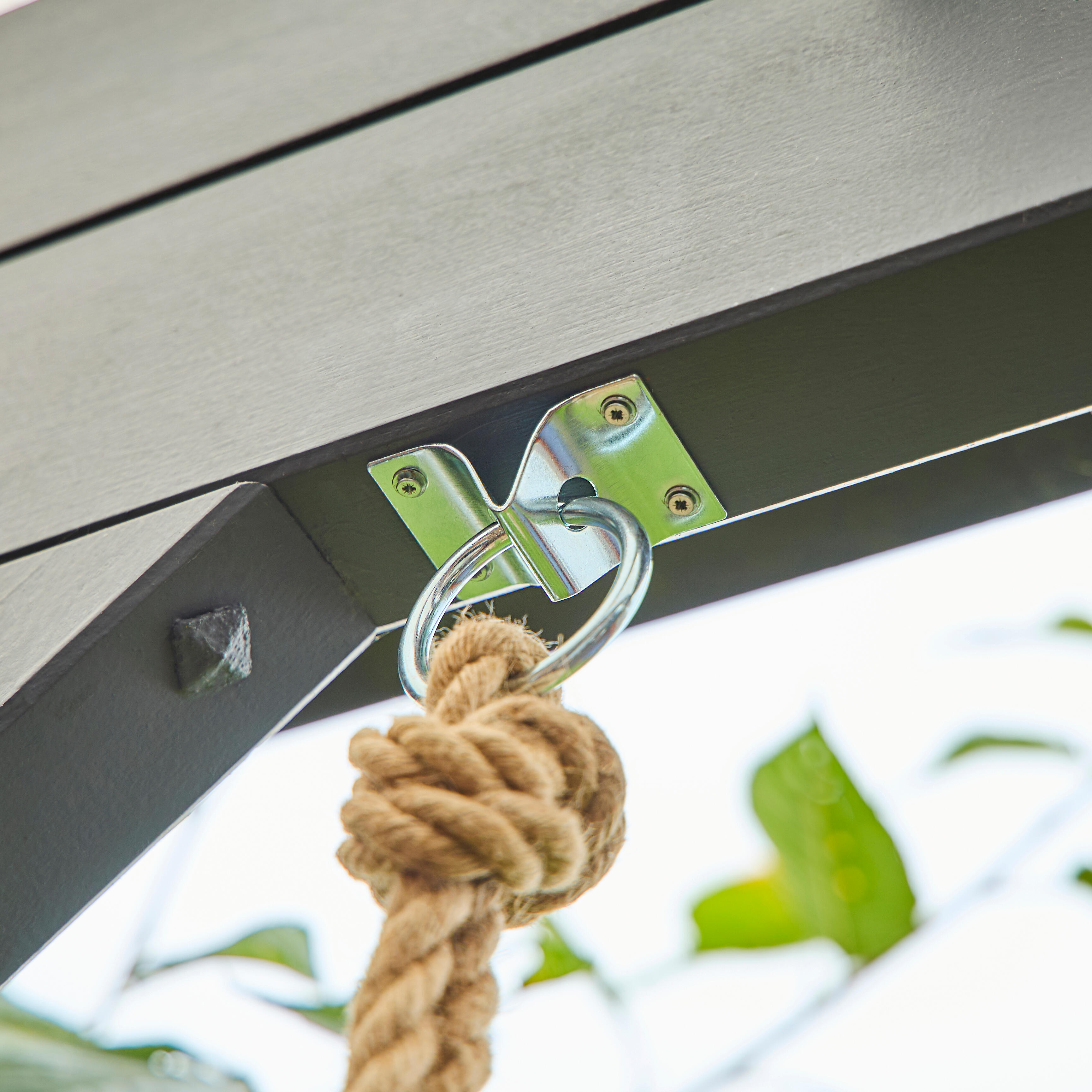 Anilla móvil con placa de acero cincado STANDERS Diam.50 mm - 2