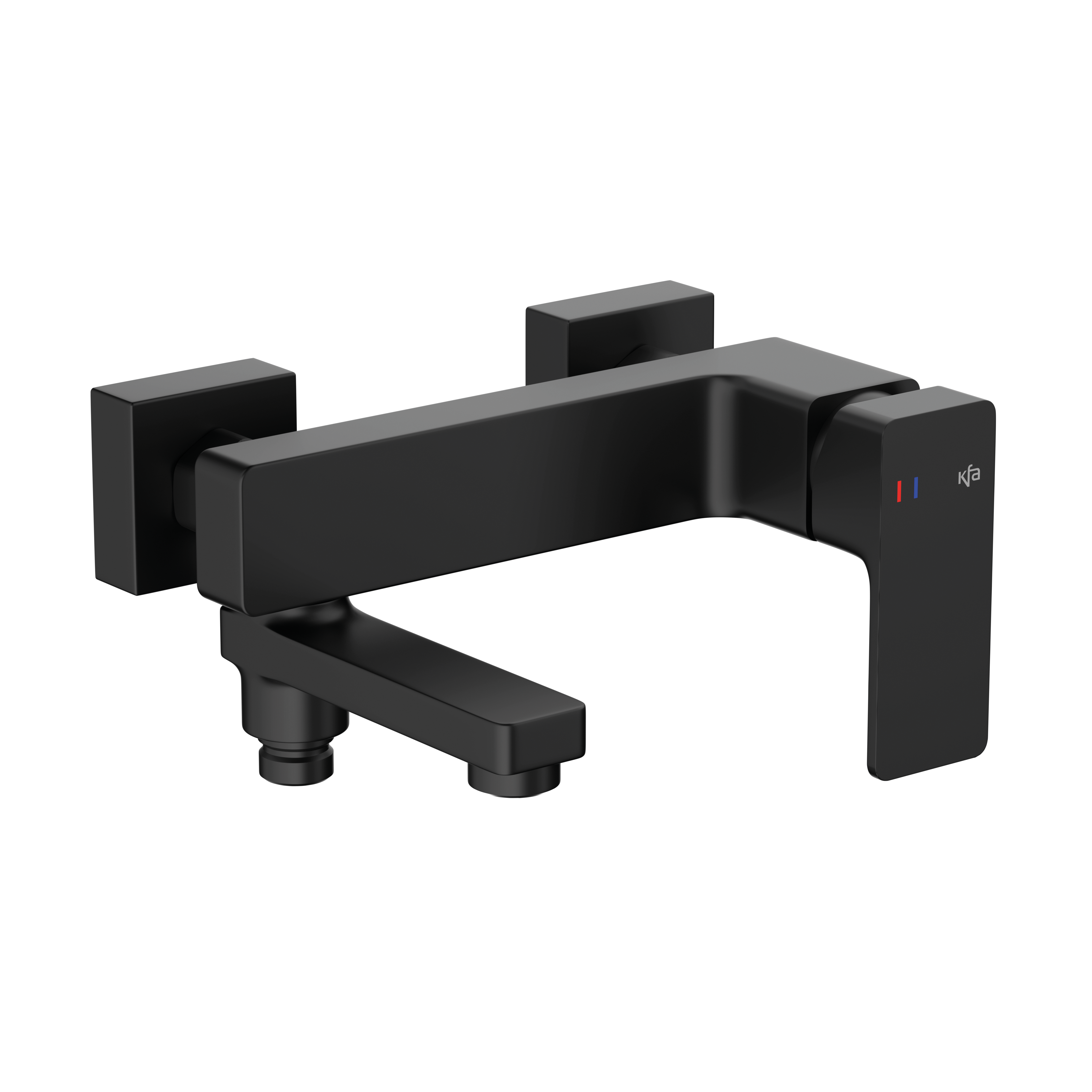 Bateria wannowa czarna Dust KFA Armatura