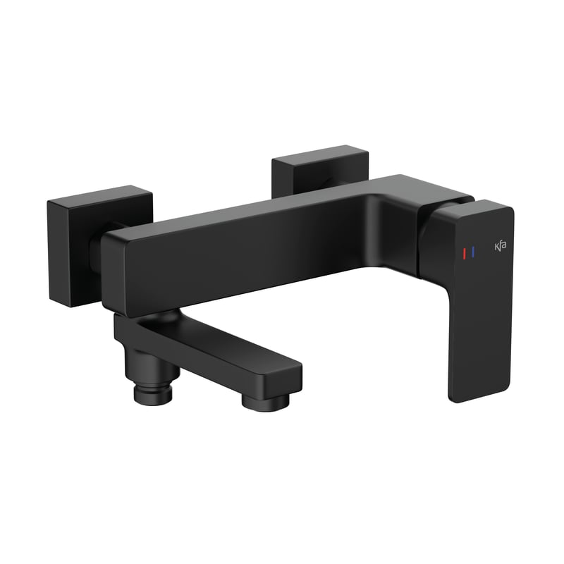 Bateria wannowa czarna Dust KFA Armatura