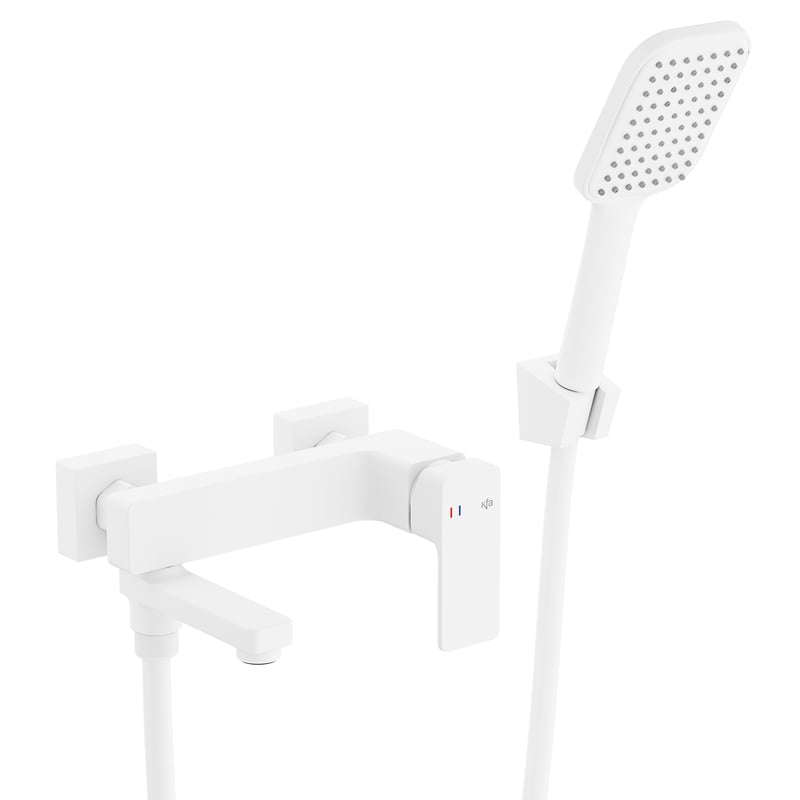 Bateria wannowa biała Dust KFA Armatura