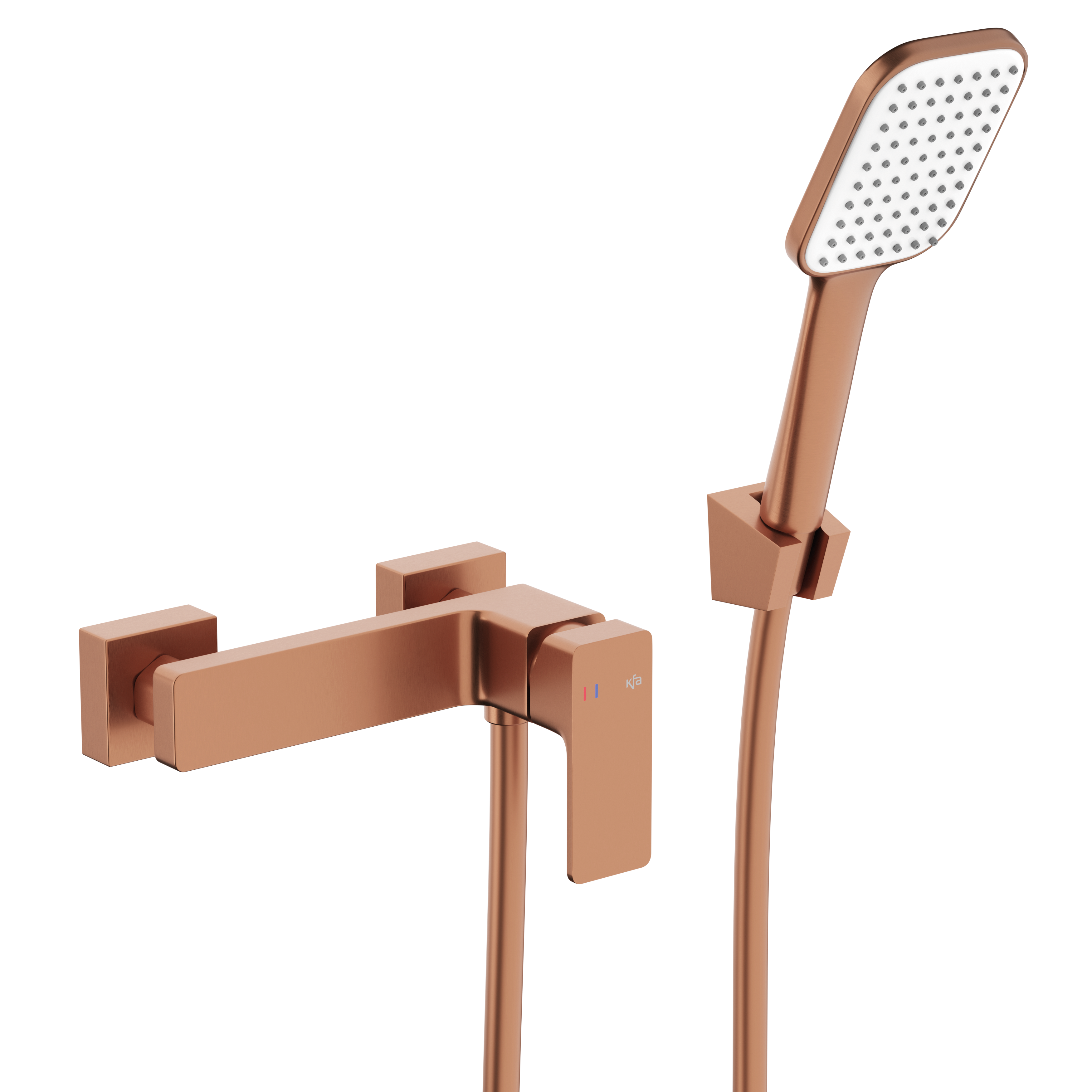 Bateria prysznicowa natryskowa miedziana Dust KFA Armatura