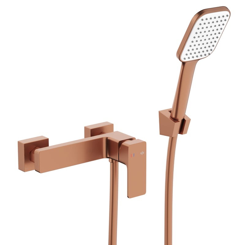 Bateria prysznicowa natryskowa miedziana Dust KFA Armatura