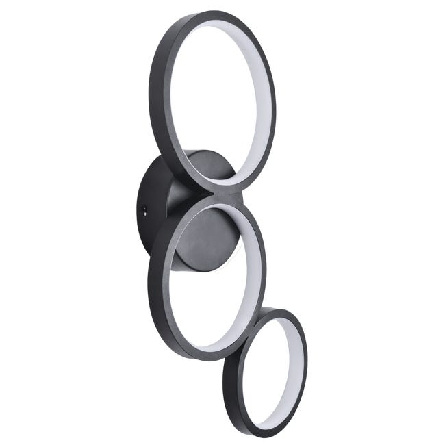 Kinkiet flamenco czarny led sanico 93429332