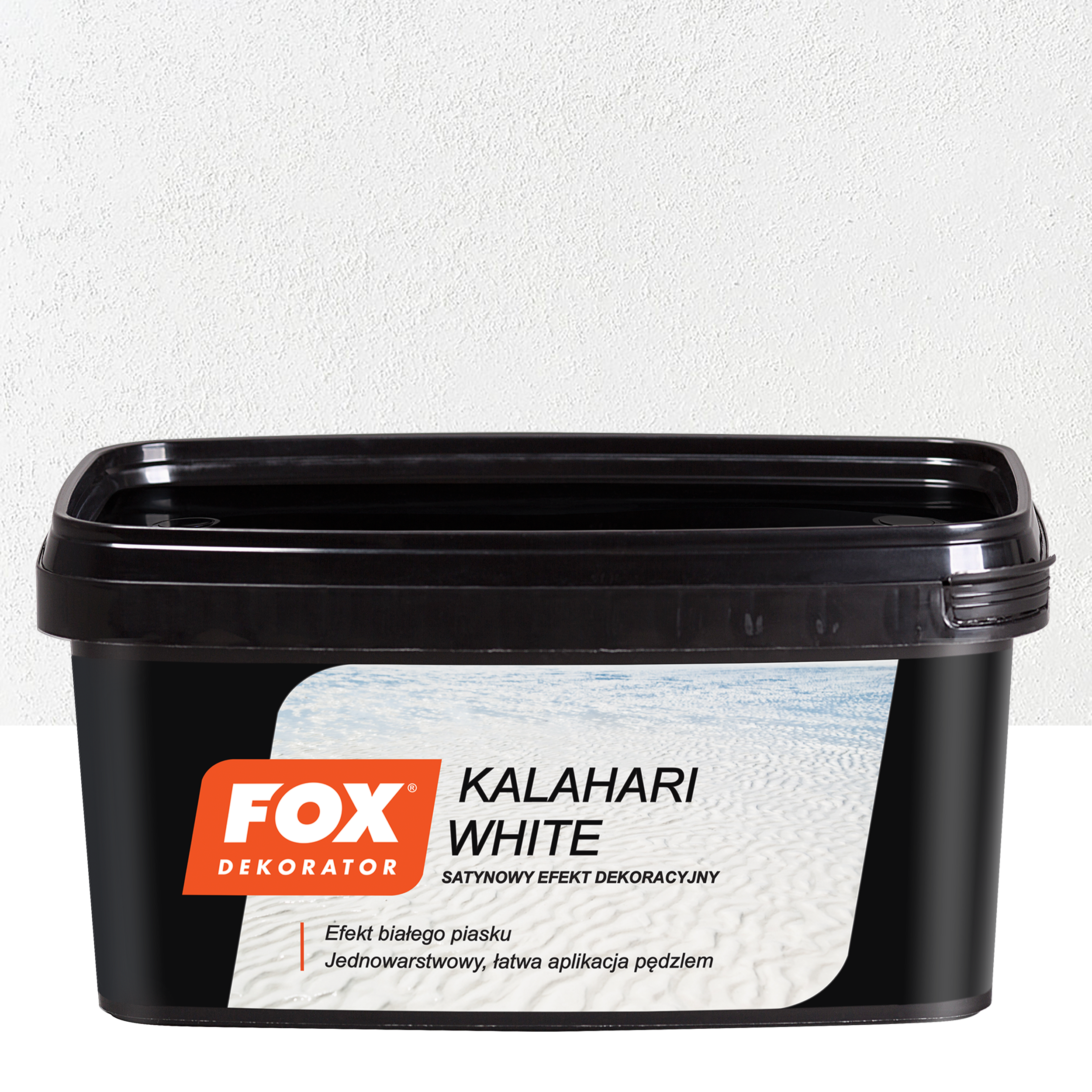 Farba dekoracyjna Kalahari White 1 l Fox