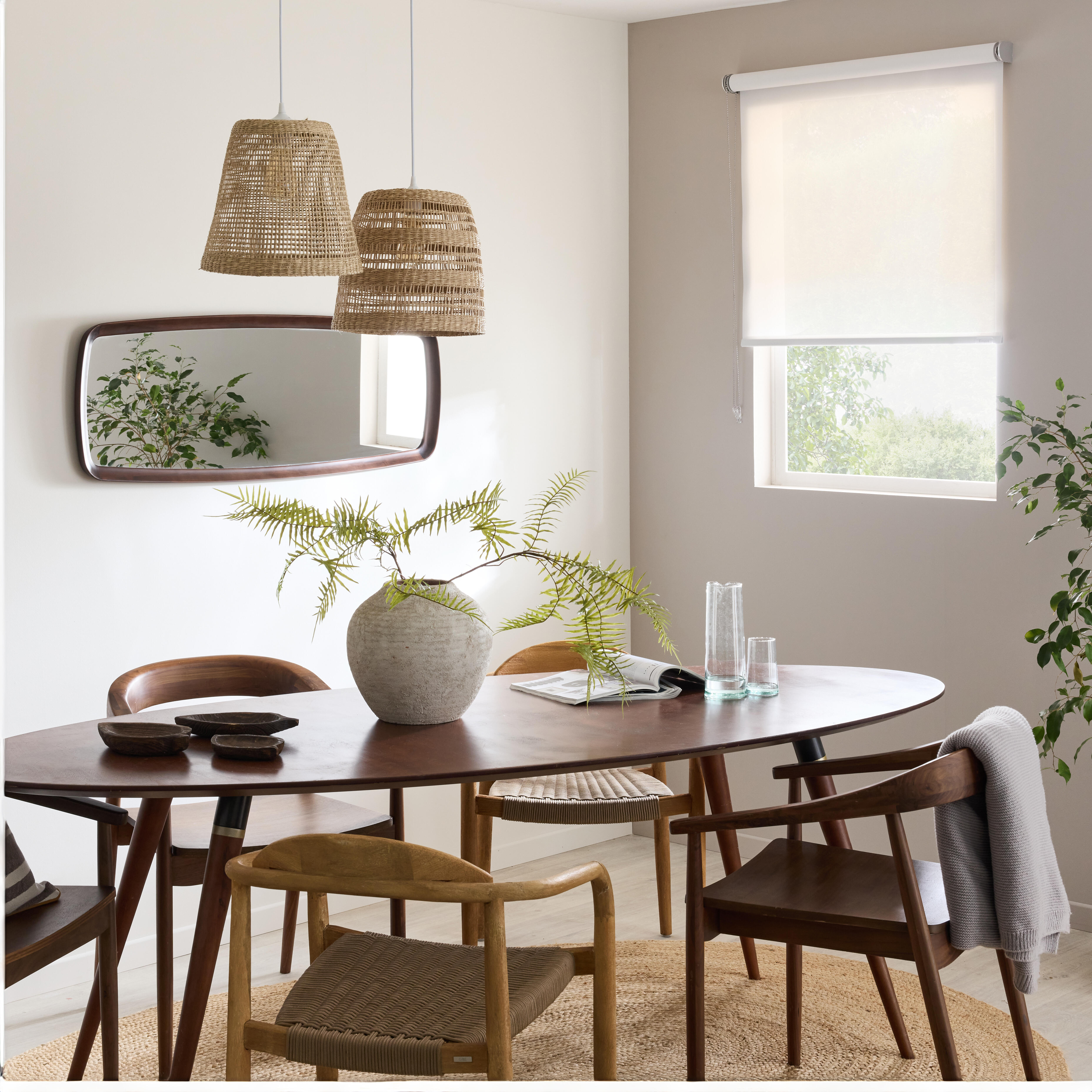 Alfombra pie de cama yute tejido plano INSPIRE Nils natural 50x80cm - 10