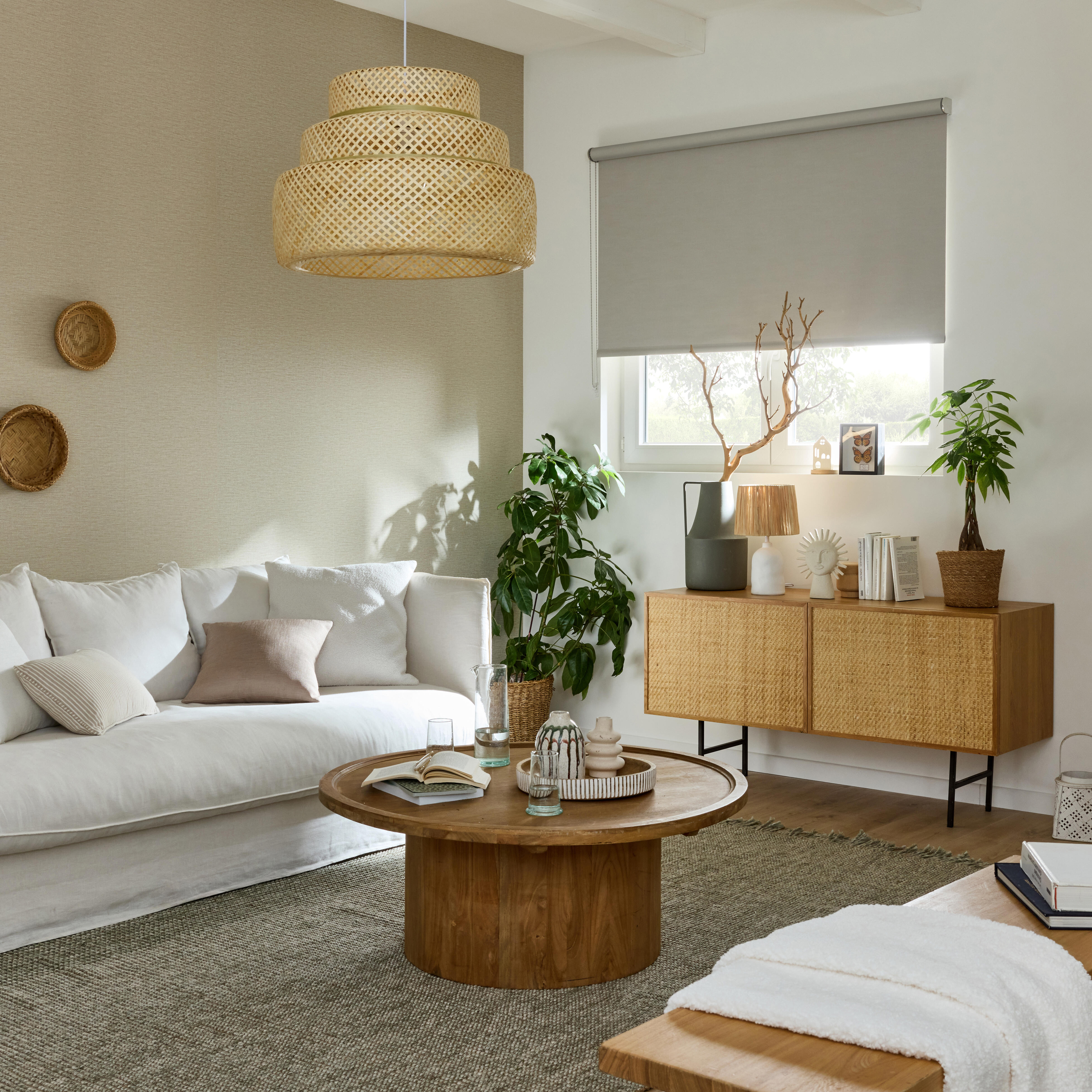 Dywan z frędzlami z juty Comfy zielony 200 x 290 cm Inspire - 13