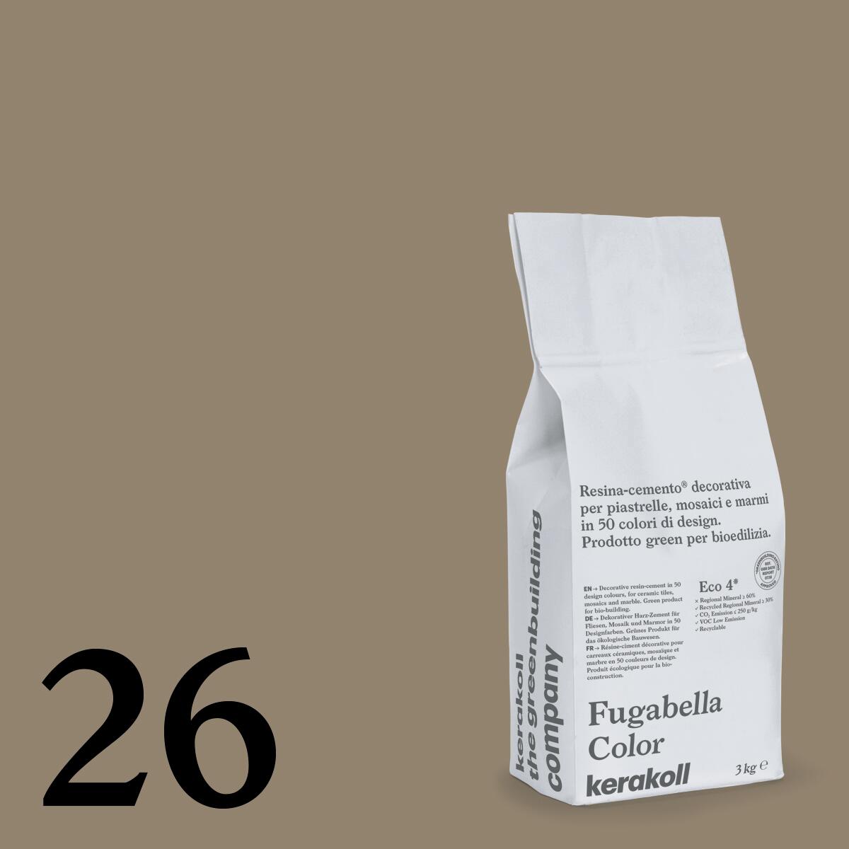 FUGABELLA COLOR 27 - FUGANTE IBRIDO IN RESINA-CEMENTO DECORATIVO PER LA - Foto 1