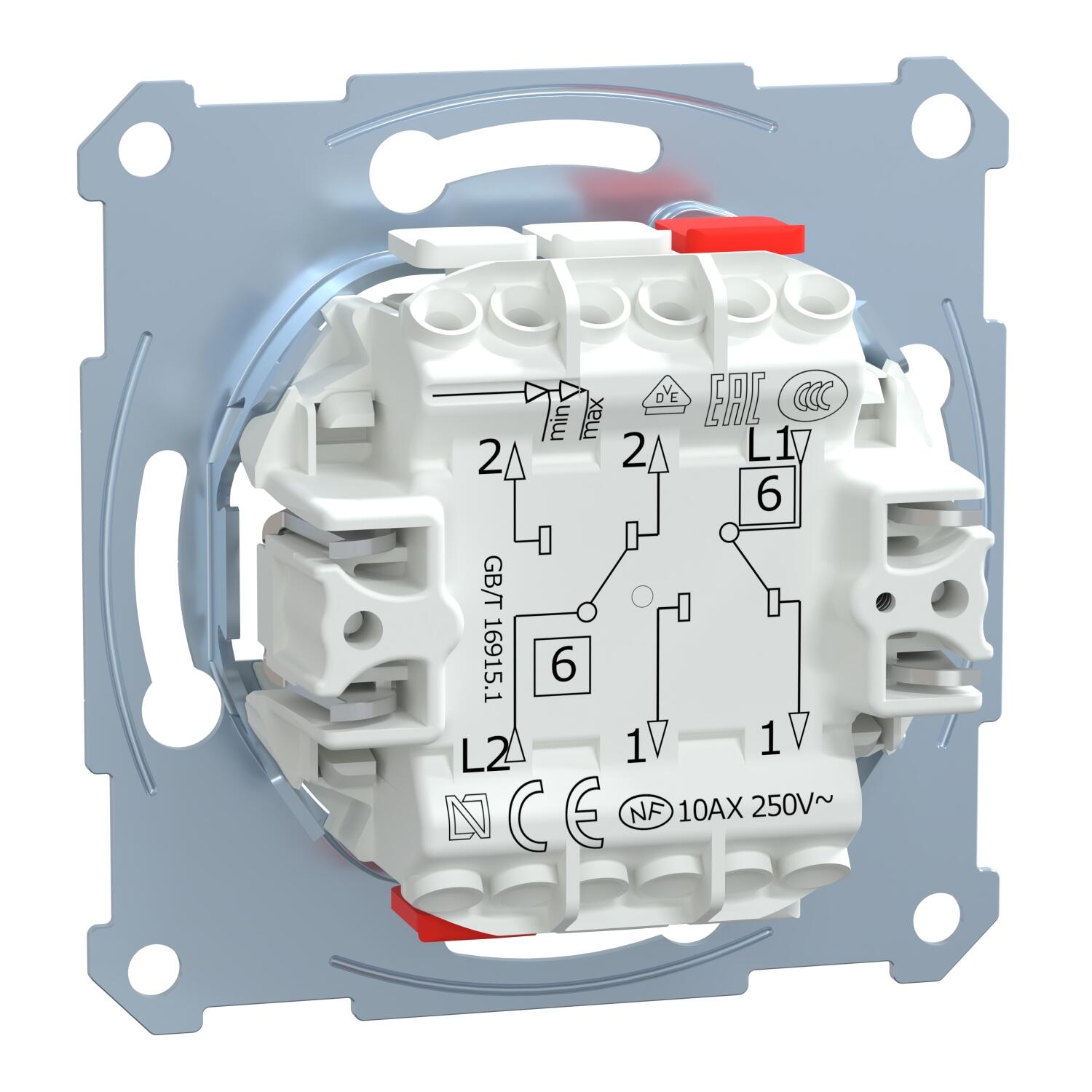 Schneider Electric Interruptor/Conmutador Doble System M , Leroy Merlin