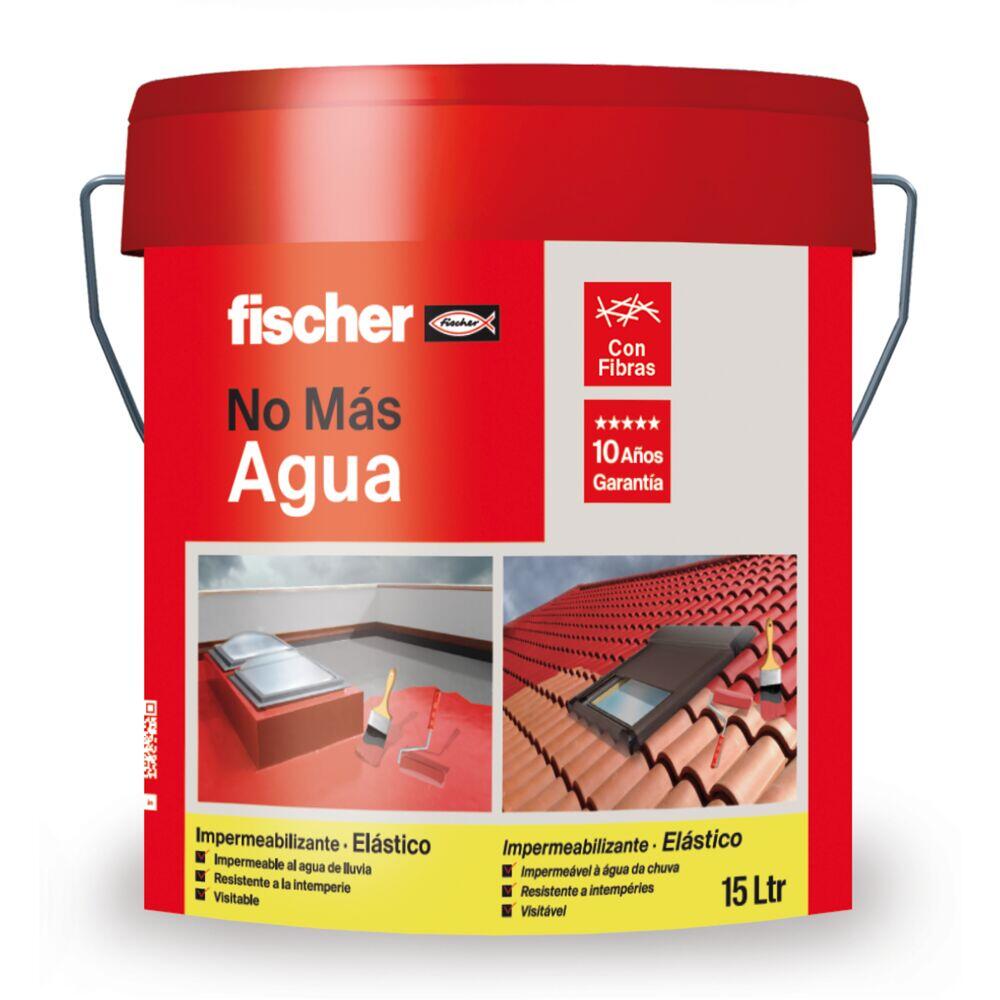 Impermeabilizante fischer 15kg marrón